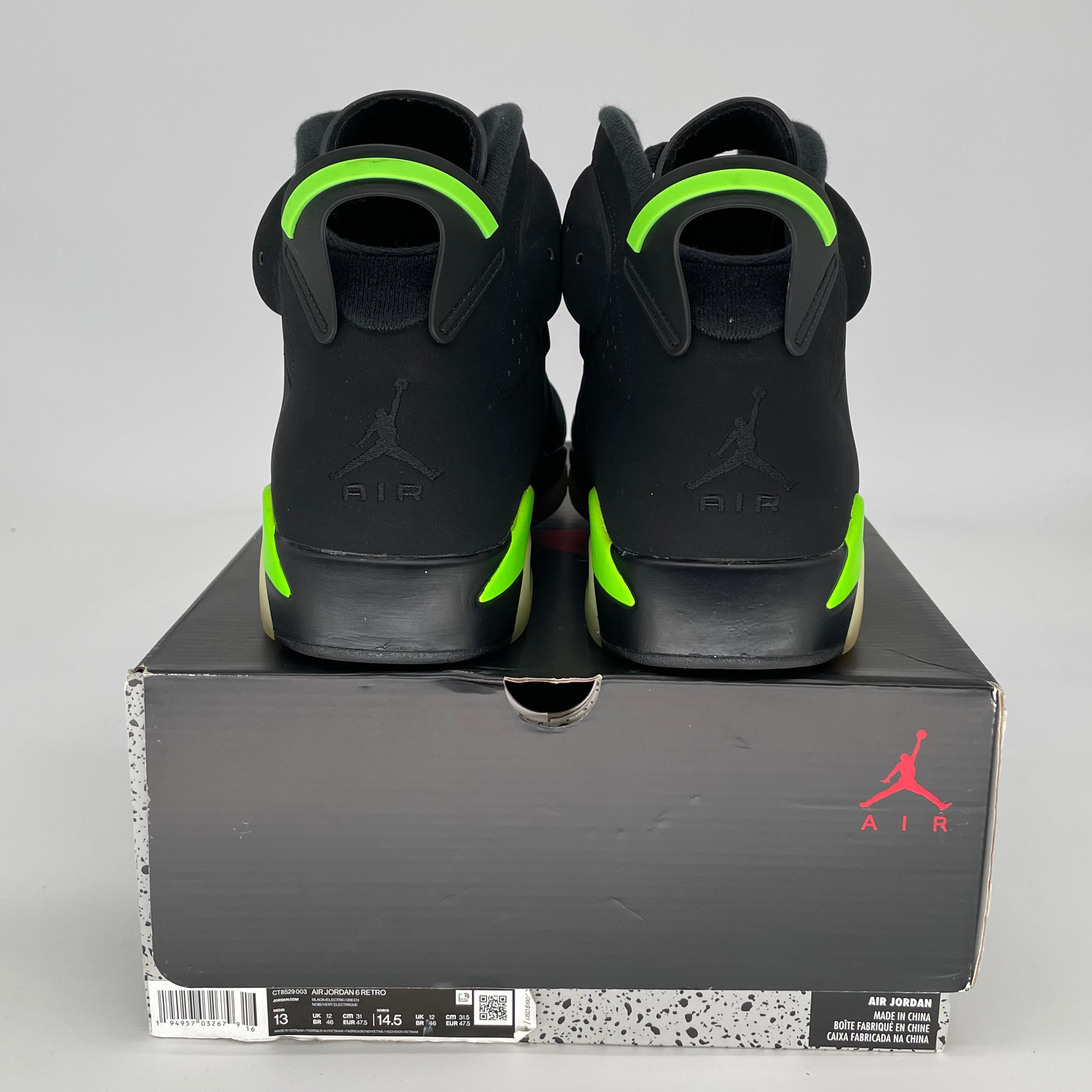AIR JORDAN 6 ELECTRIC GREEN SIZE 13 CT8529-003