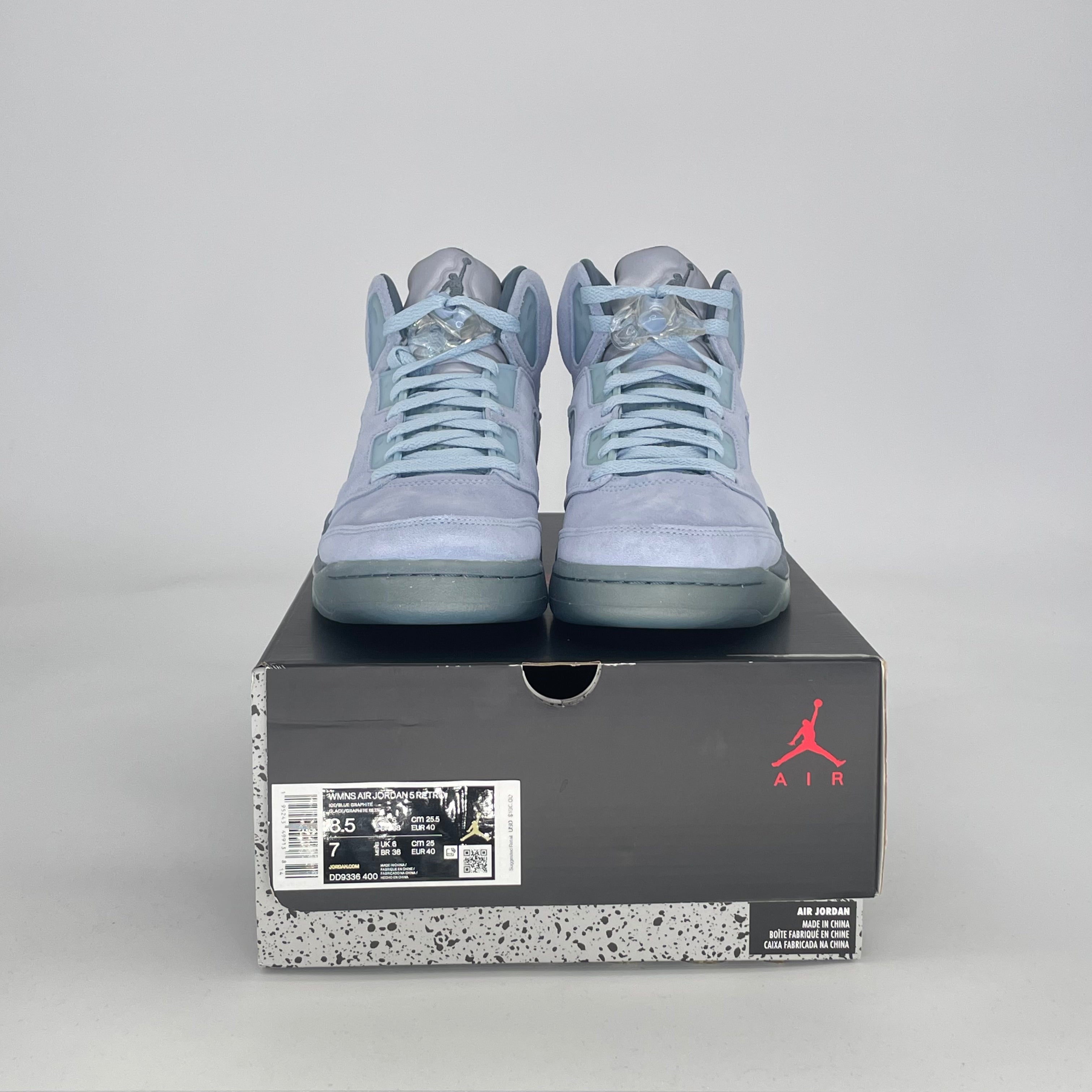 AIR JORDAN 5 BLUEBIRD DD9336-400 SIZE 7/8.5W GS