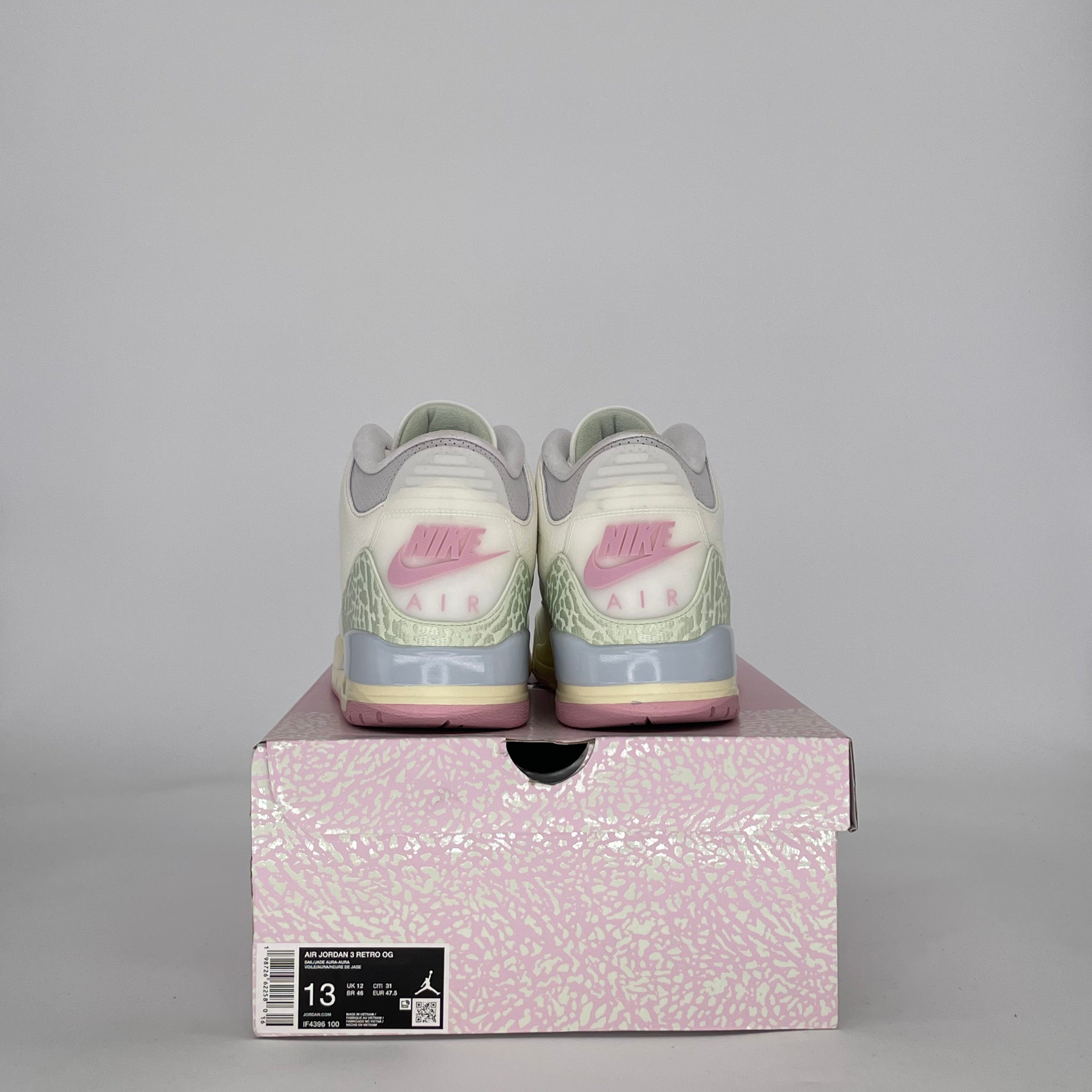 AIR JORDAN 3 SPRING IS IN THE AIR IF4396-100 SIZE 13/14.5W