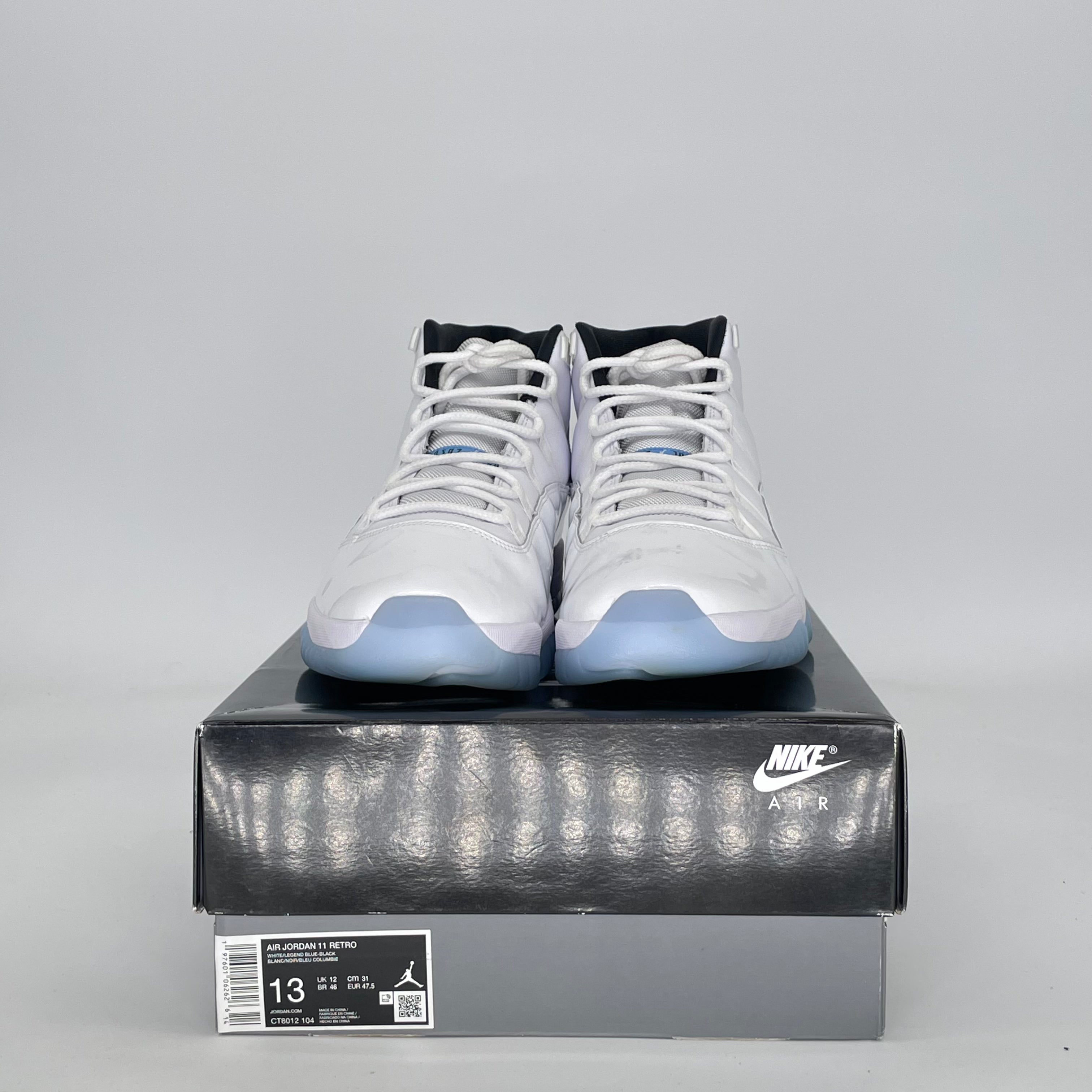 AIR JORDAN 11 LEGEND BLUE CT8012-104 SIZE 13/14.5W