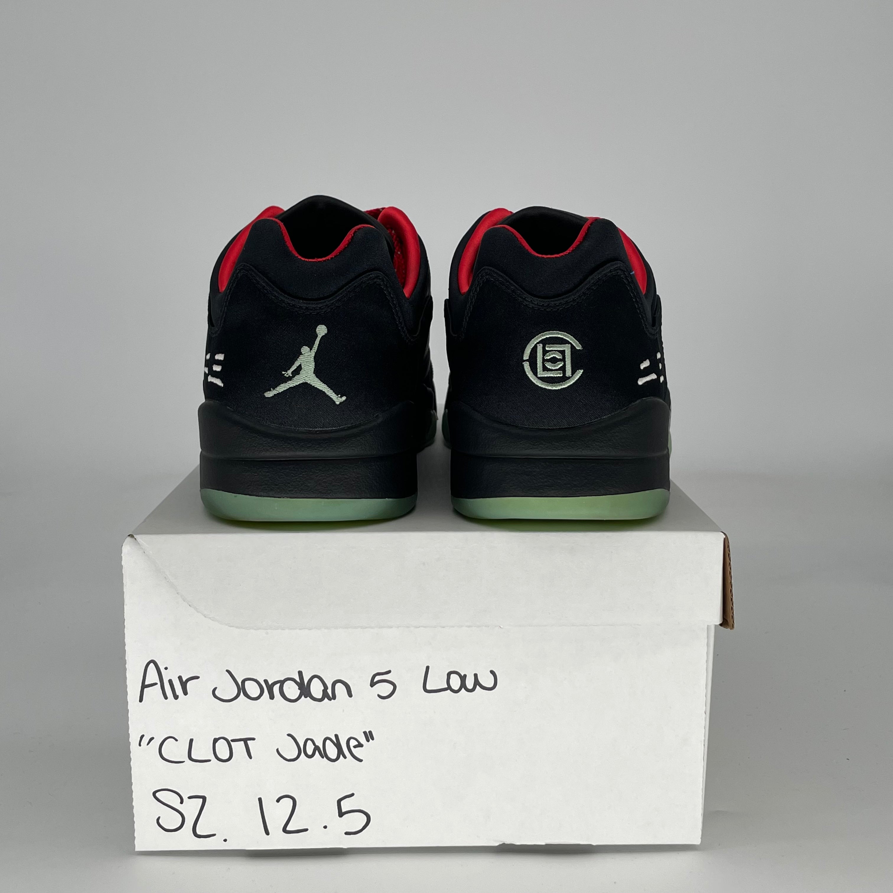 AIR JORDAN 5 LOW CLOT JADE DM4640-036 SIZE 12.5/14W