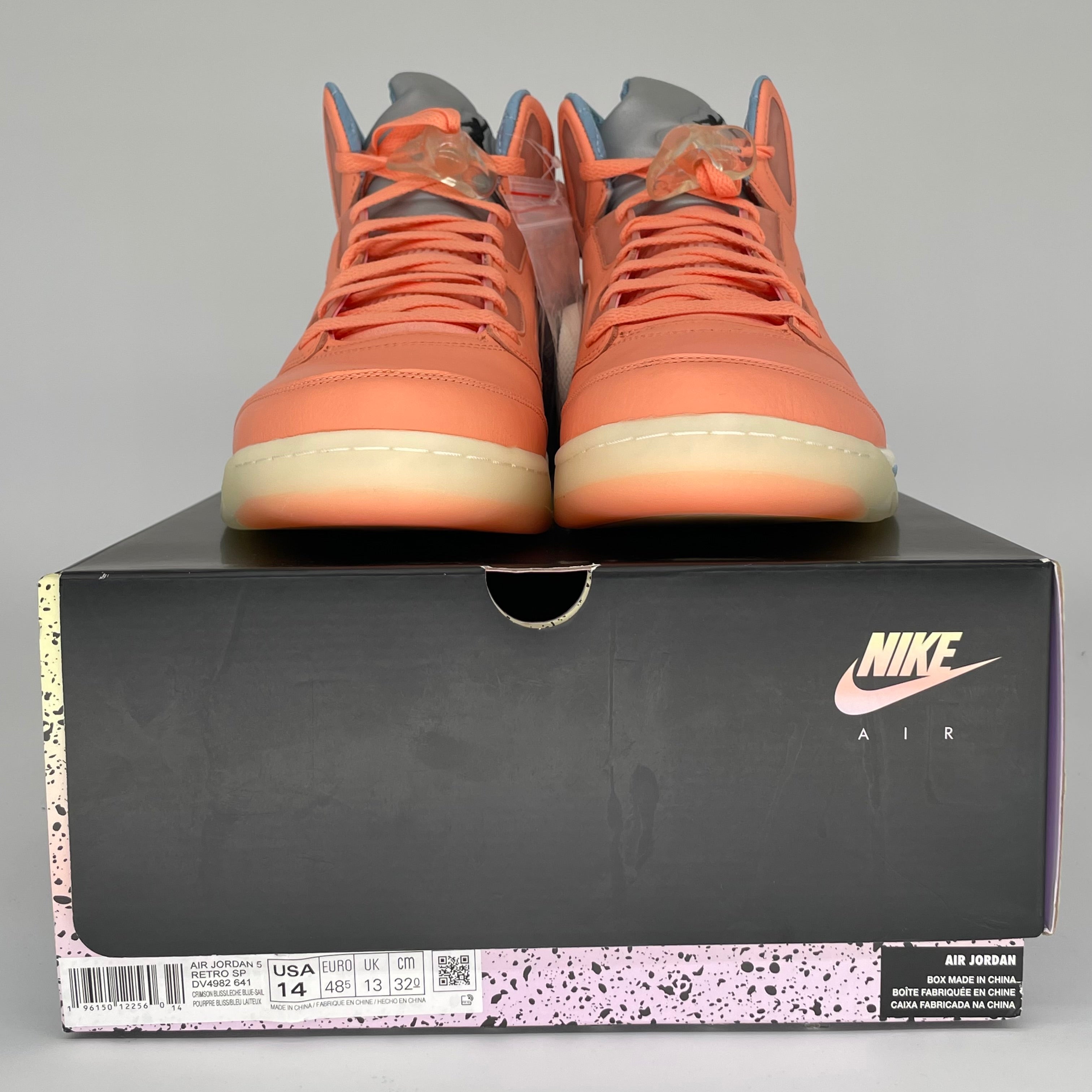AIR JORDAN 5 DJ KHALED WE THE BEST CRIMSON SIZE 14 DV4982-641