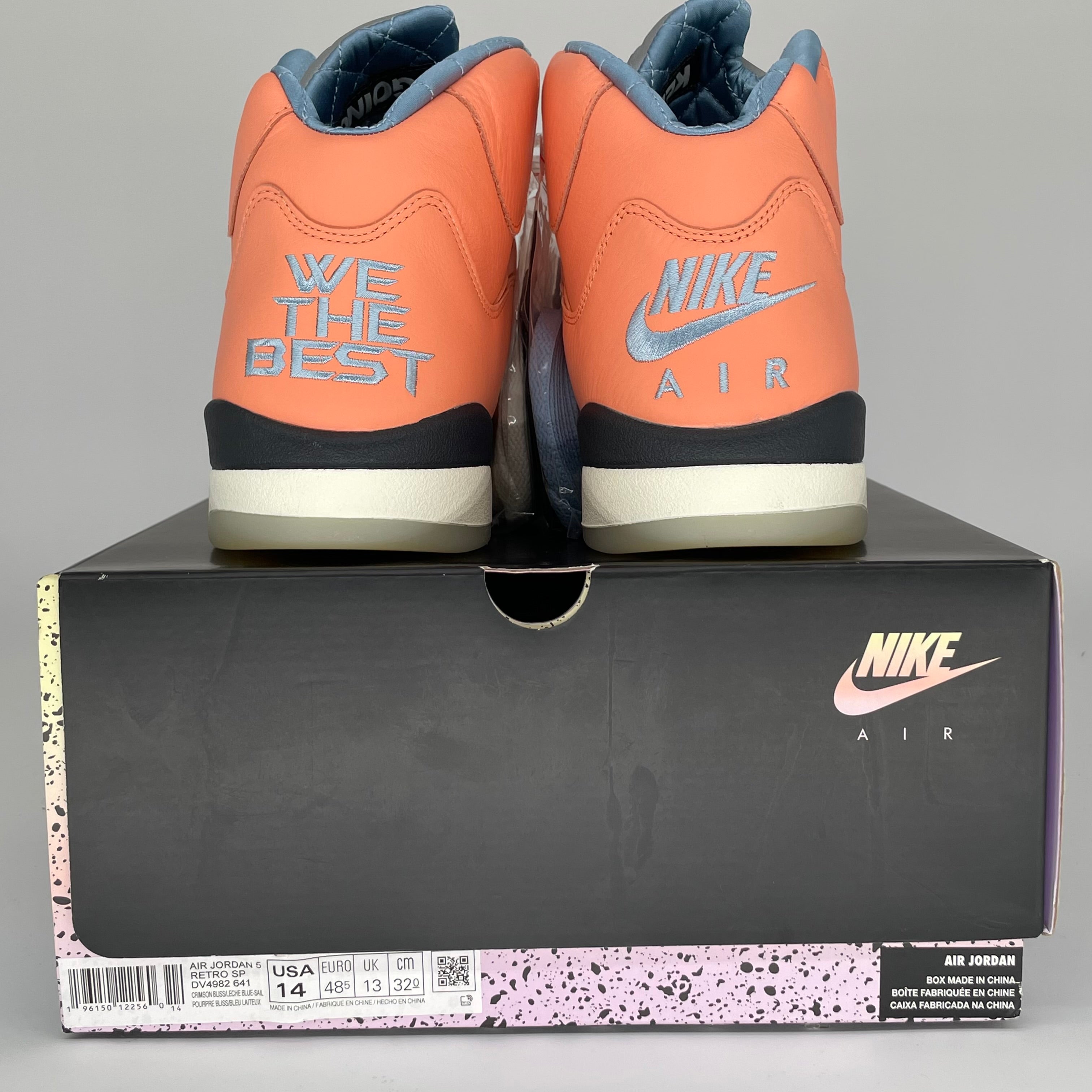 AIR JORDAN 5 DJ KHALED WE THE BEST CRIMSON SIZE 14 DV4982-641