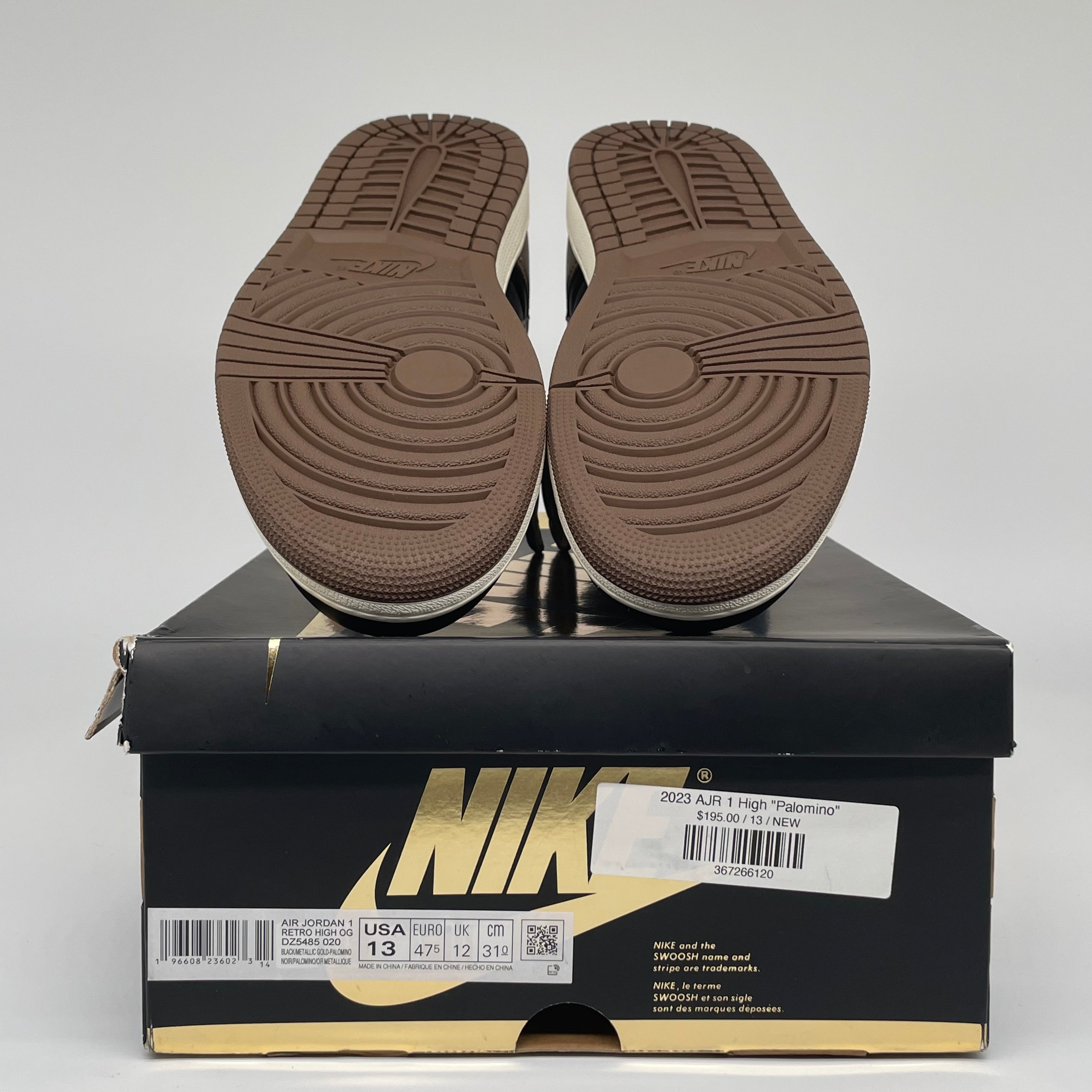 AIR JORDAN 1 PALOMINO SIZE 13 DZ5485-020
