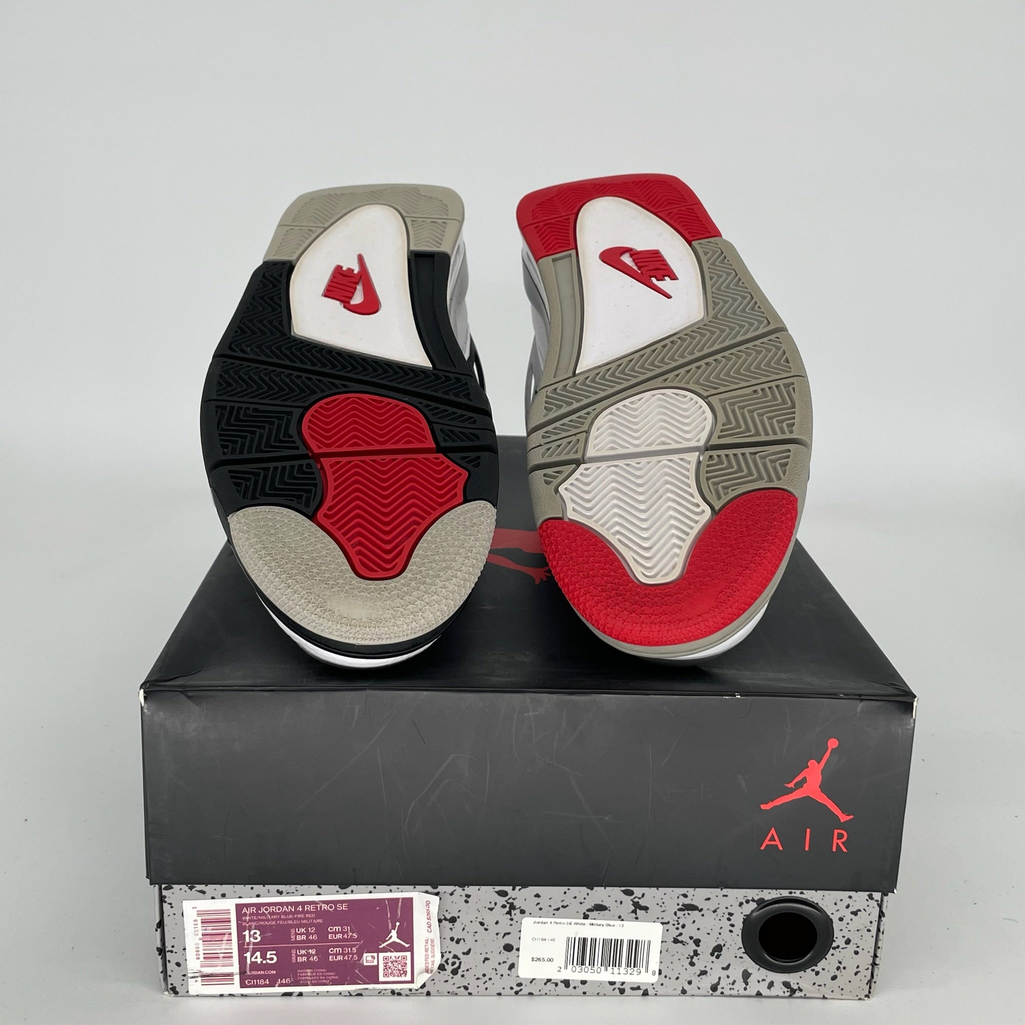 AIR JORDAN 4 WHAT THE SIZE 13 CI1184-146