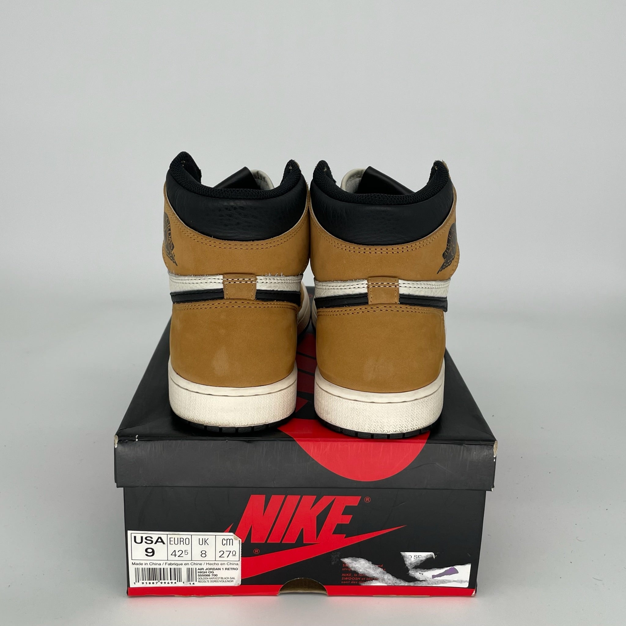 AIR JORDAN 1 ROOKIE OF THE YEAR SIZE 9 555088-700