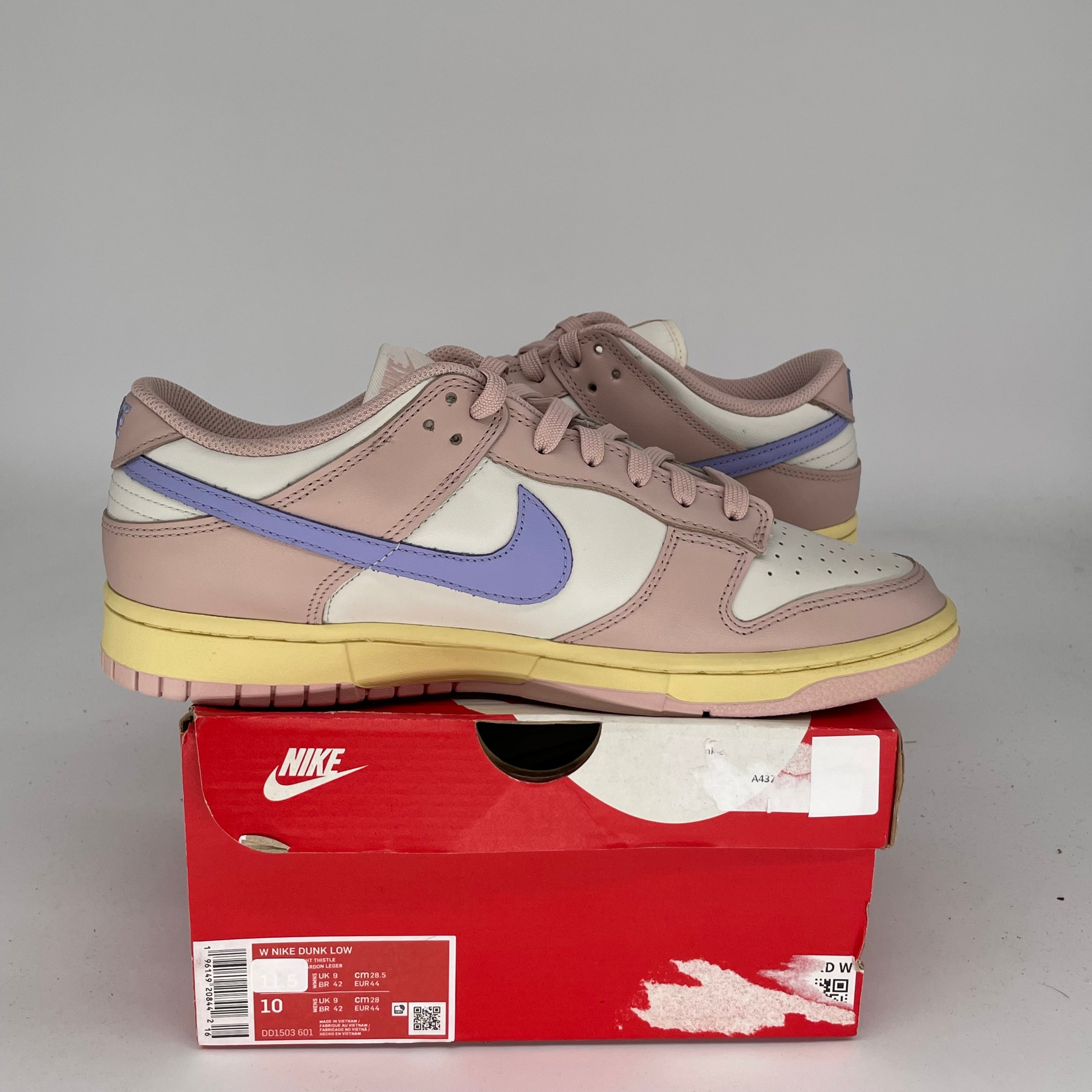 NIKE DUNK LOW PINK OXFORD W SIZE 10/11.5W DD1503-601