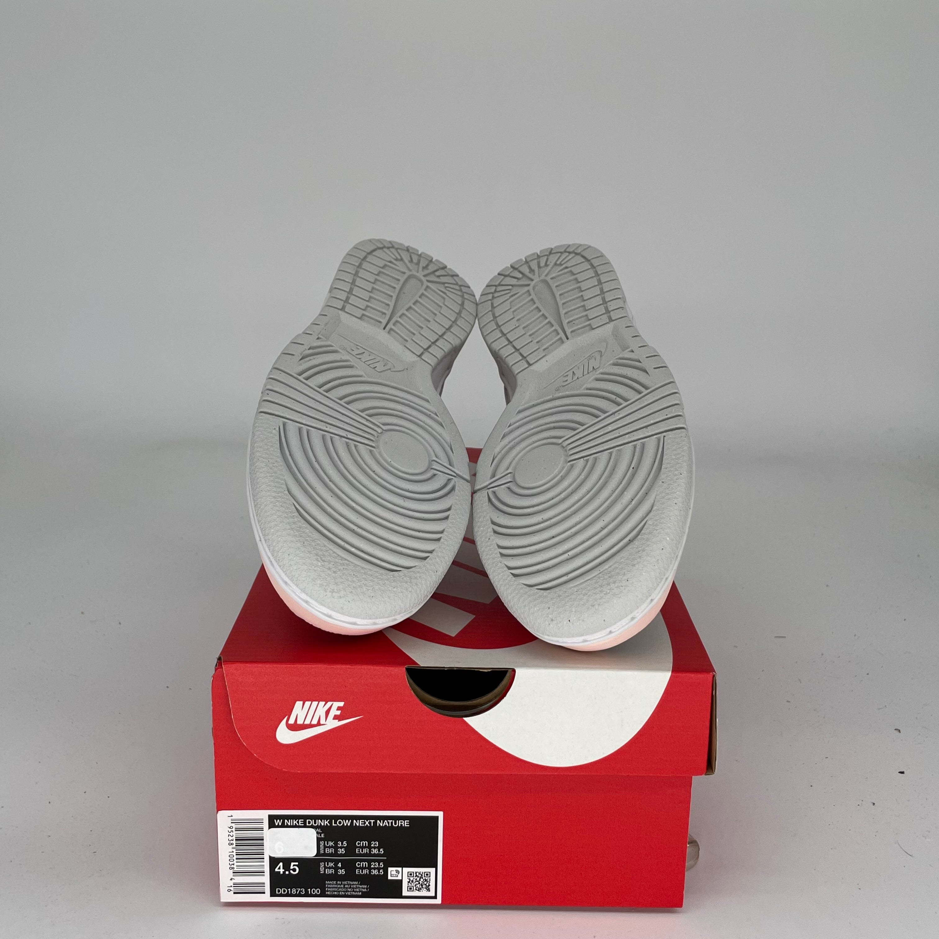 NIKE DUNK LOW NEXT NATURE PALE CORAL W SIZE 4.5/6W DD1873-100