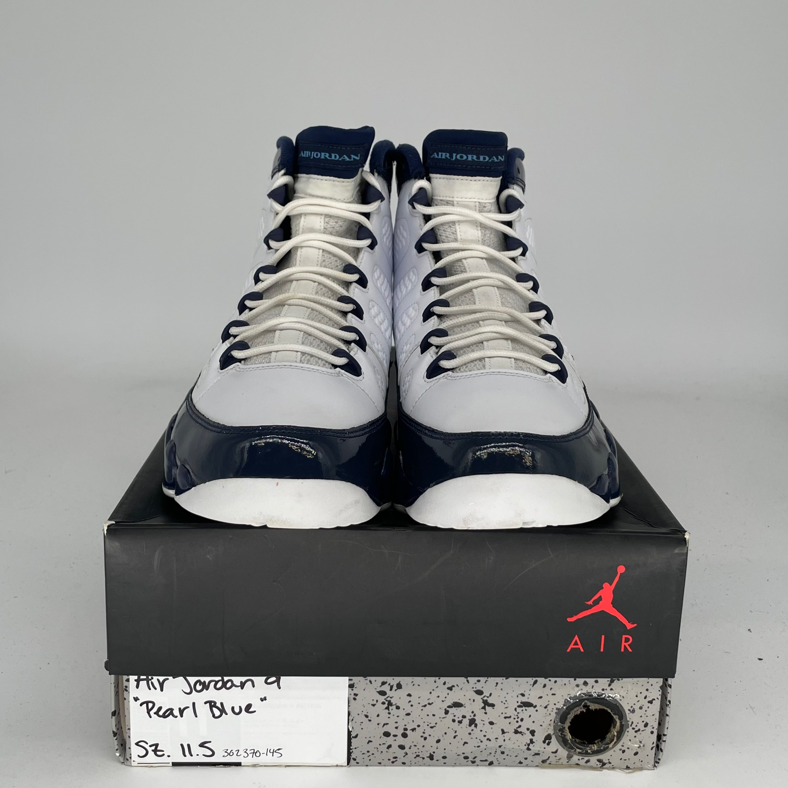 AIR JORDAN 9 PEARL BLUE SIZE 11.5 302370-145
