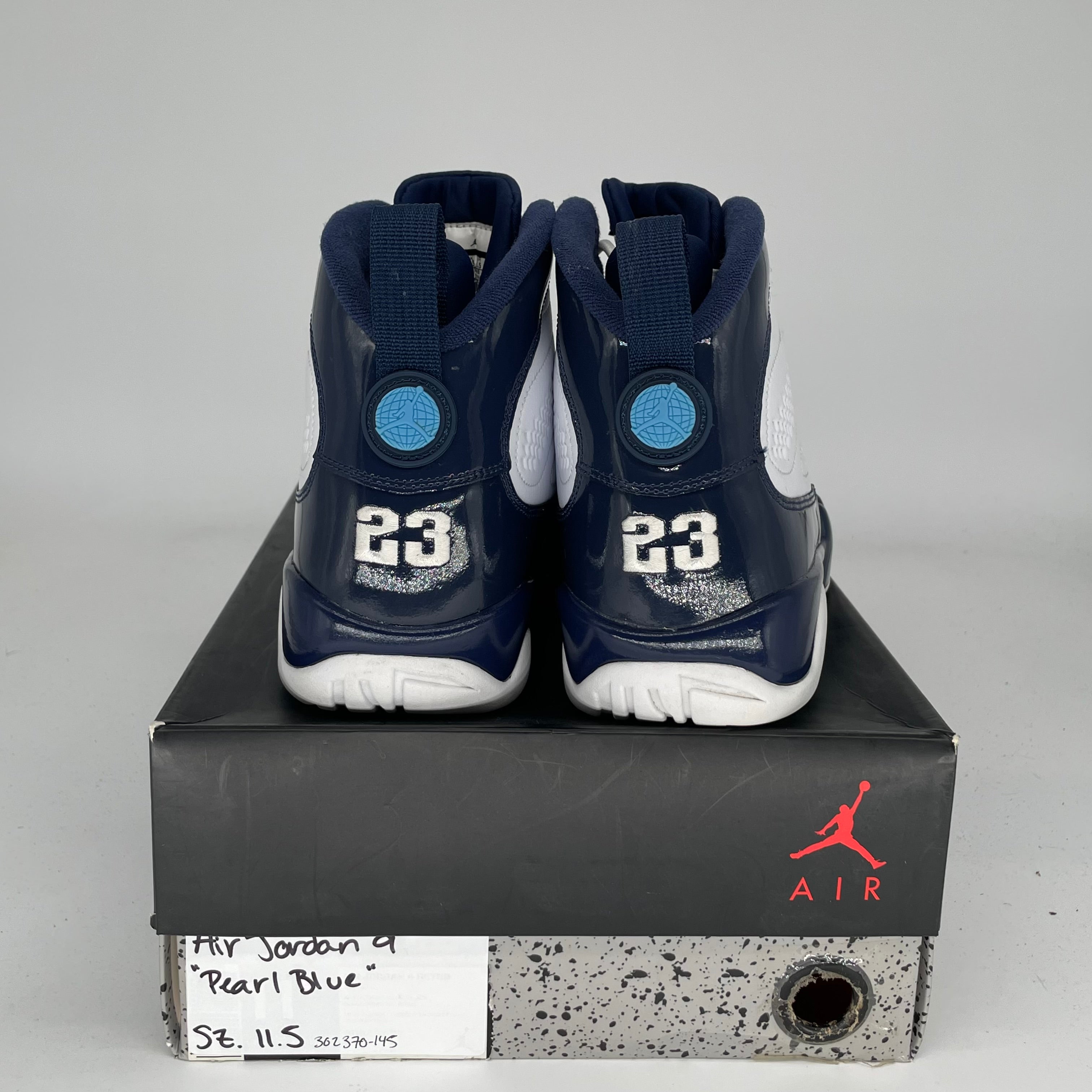 AIR JORDAN 9 PEARL BLUE SIZE 11.5 302370-145