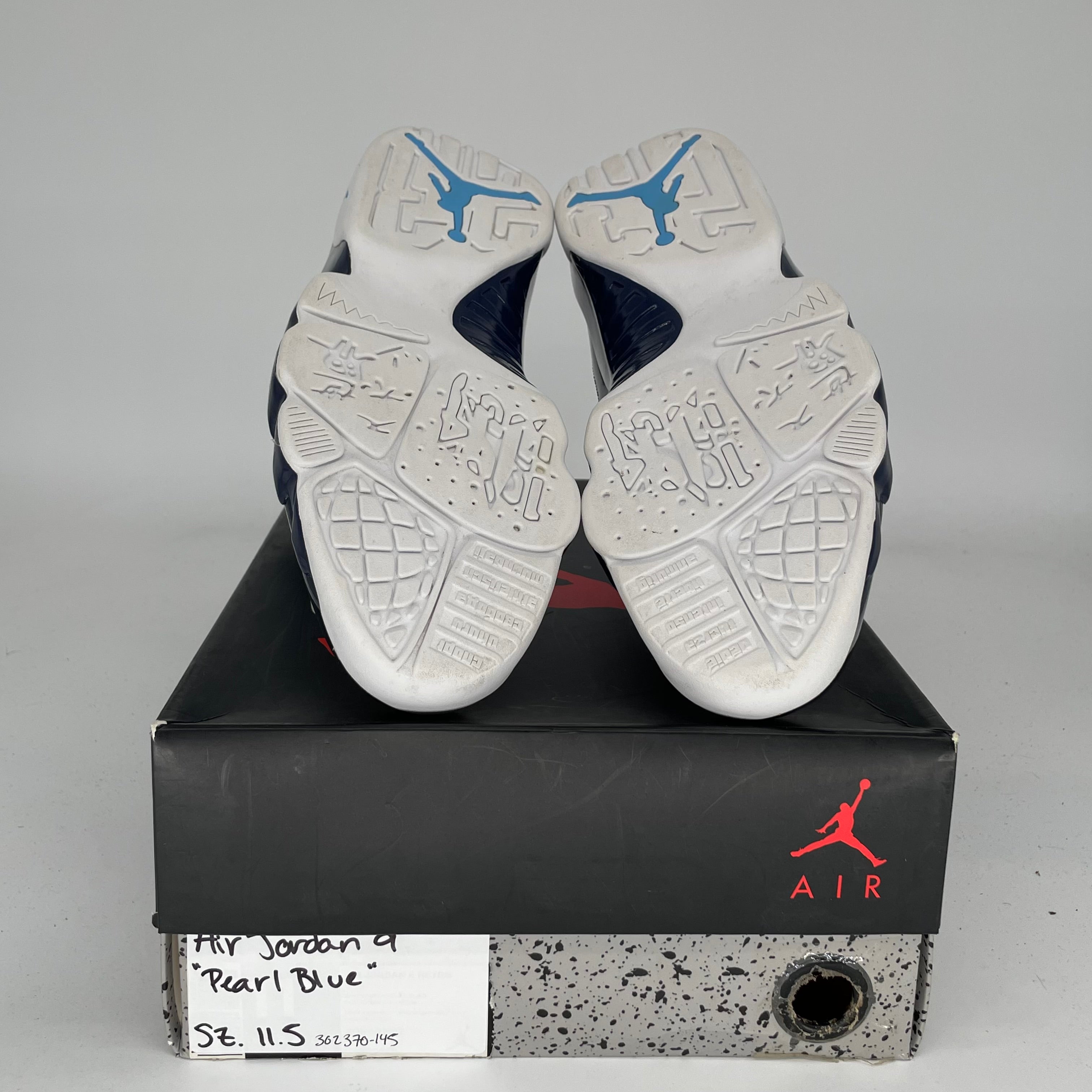 AIR JORDAN 9 PEARL BLUE SIZE 11.5 302370-145