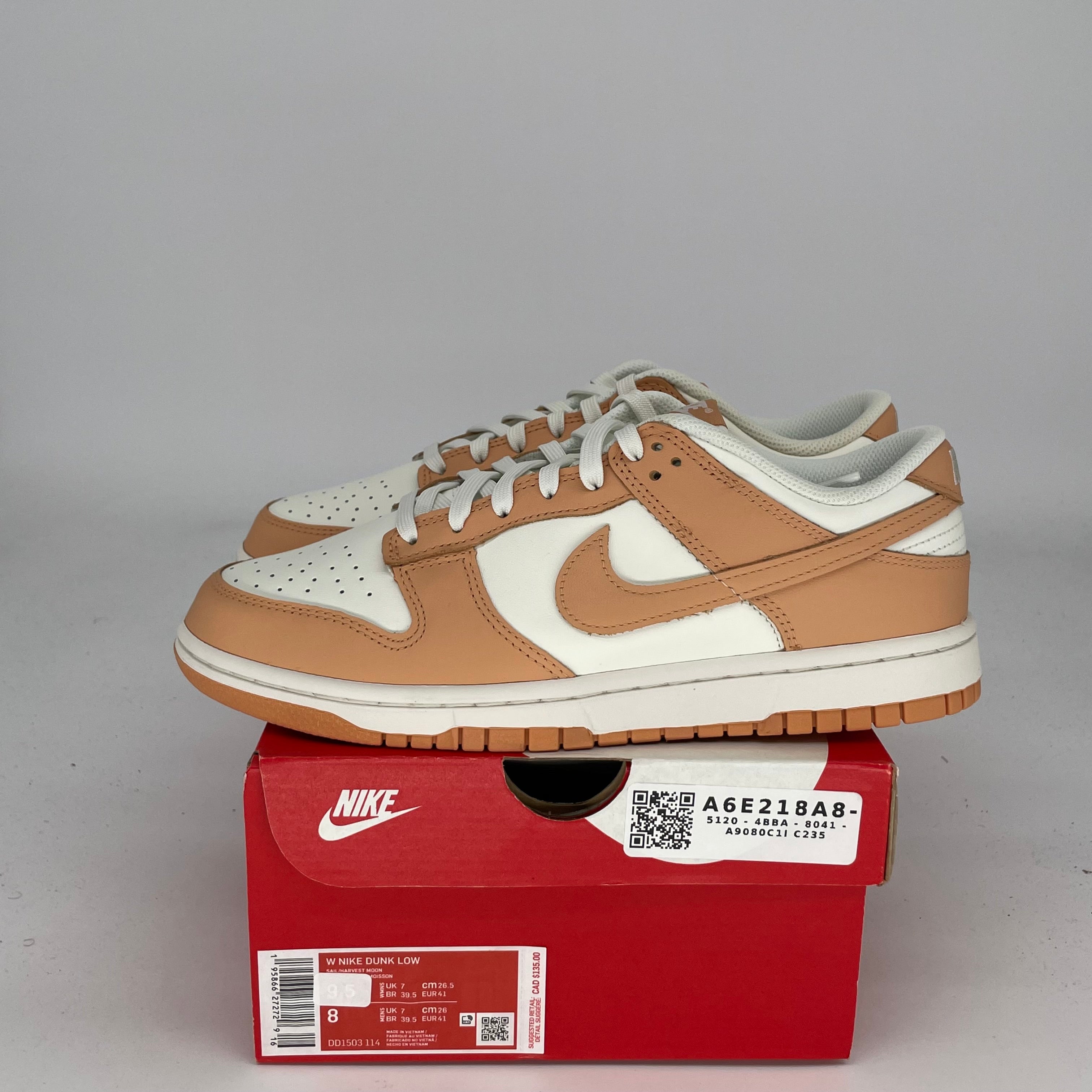 NIKE DUNK LOW HARVEST MOON W SIZE 8/9.5W DD1503-114