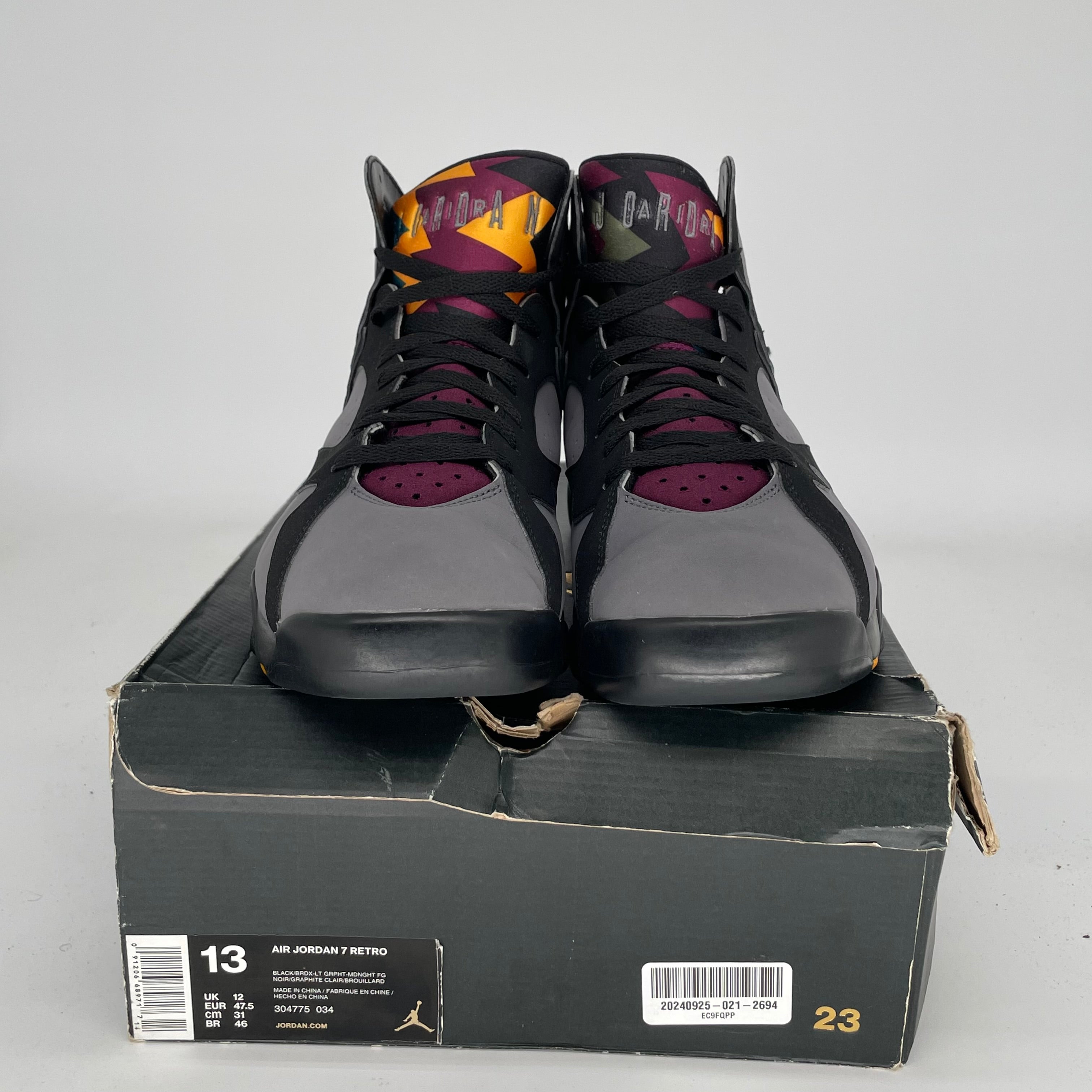 AIR JORDAN 7 BORDEAUX SIZE 13 304775-034