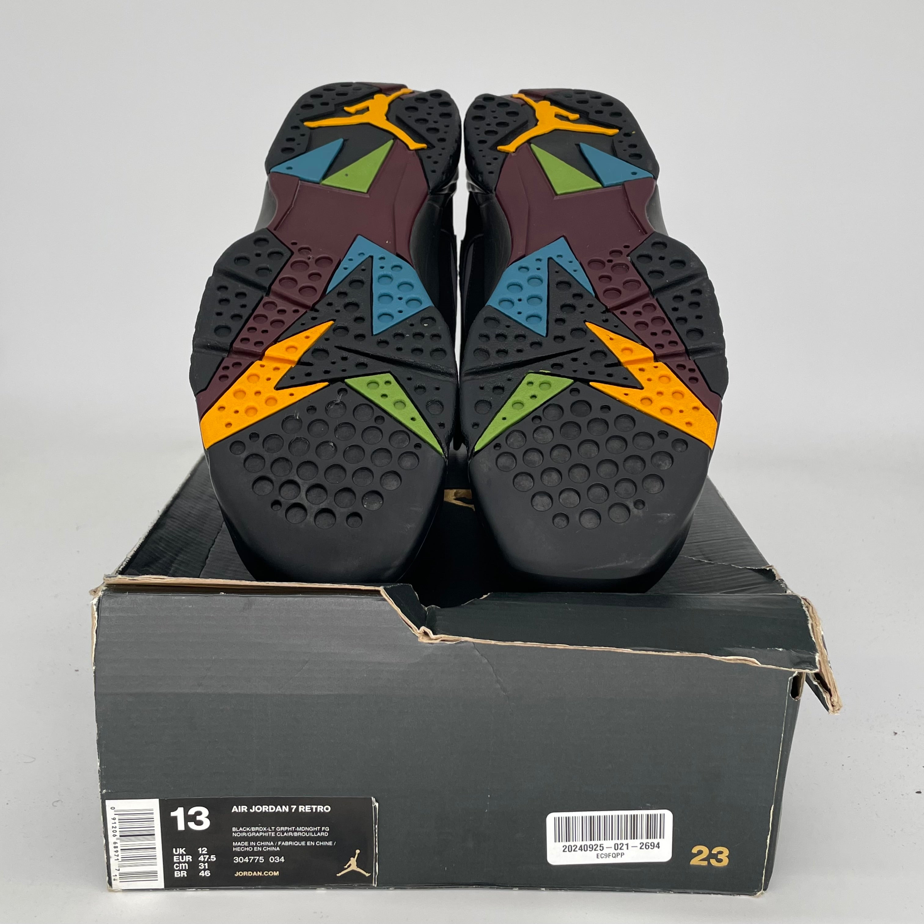 AIR JORDAN 7 BORDEAUX SIZE 13 304775-034