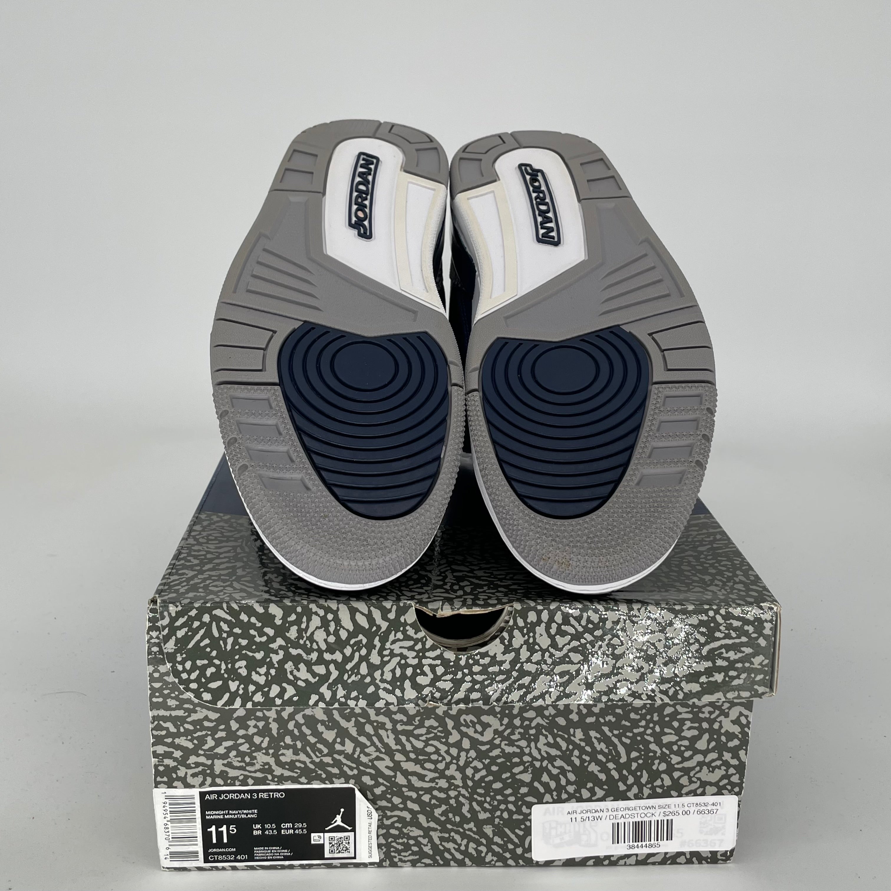 AIR JORDAN 3 GEORGETOWN SIZE 11.5 CT8532-401