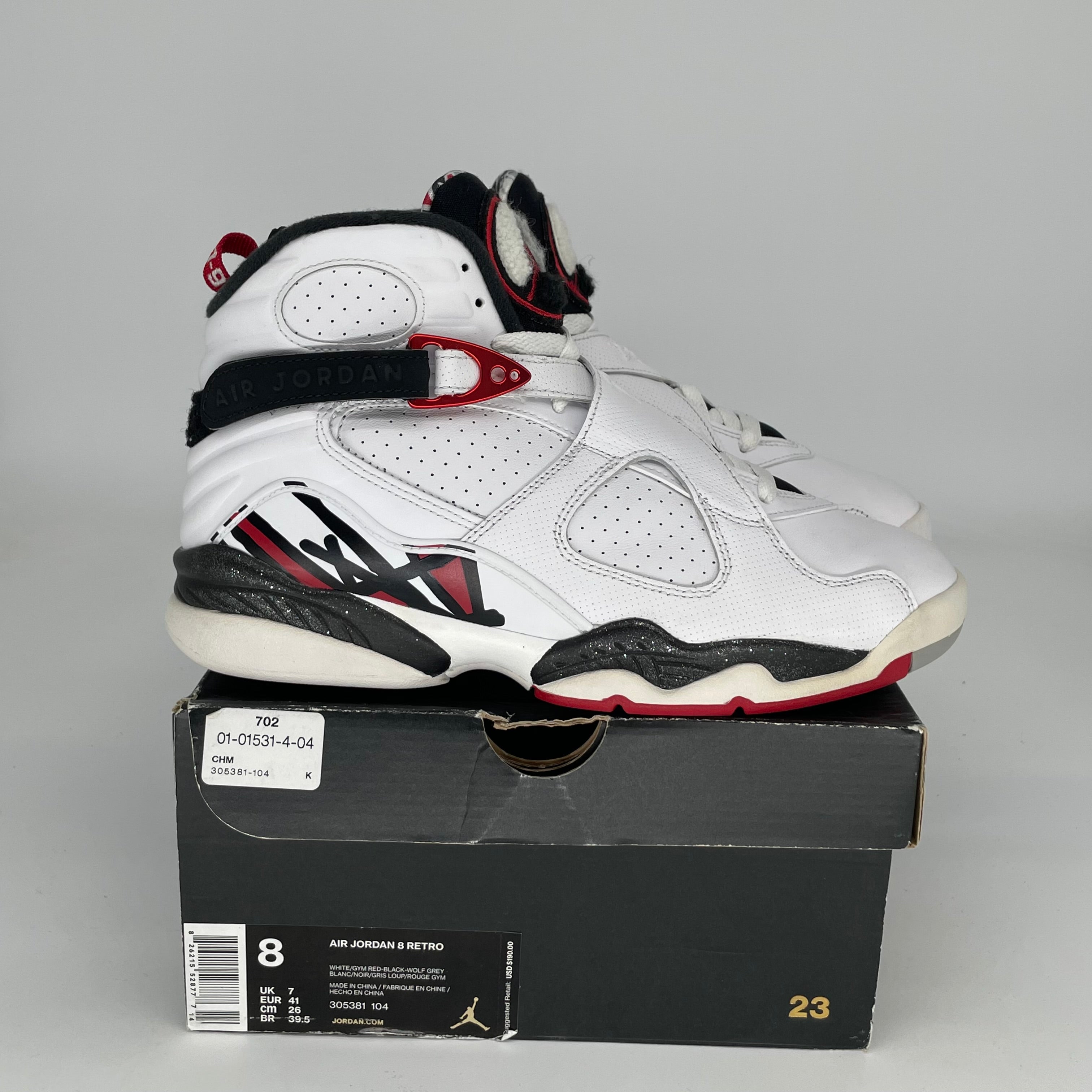 AIR JORDAN 8 ALTERNATE SIZE 8 305381-104