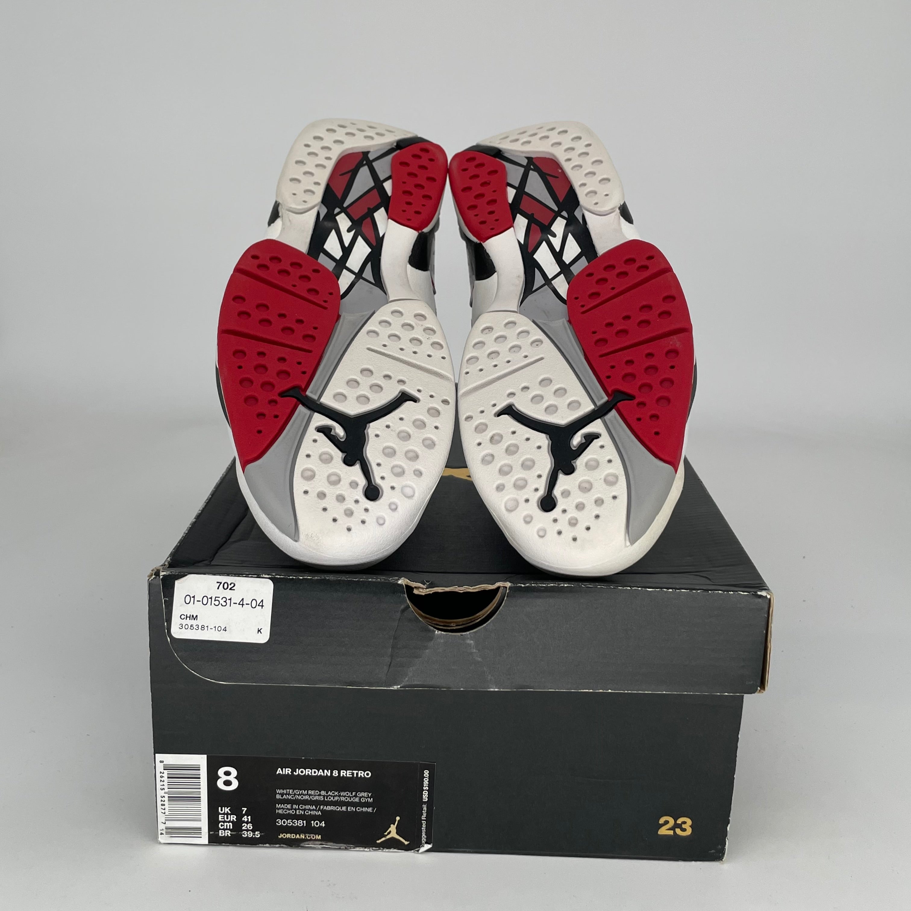 AIR JORDAN 8 ALTERNATE SIZE 8 305381-104