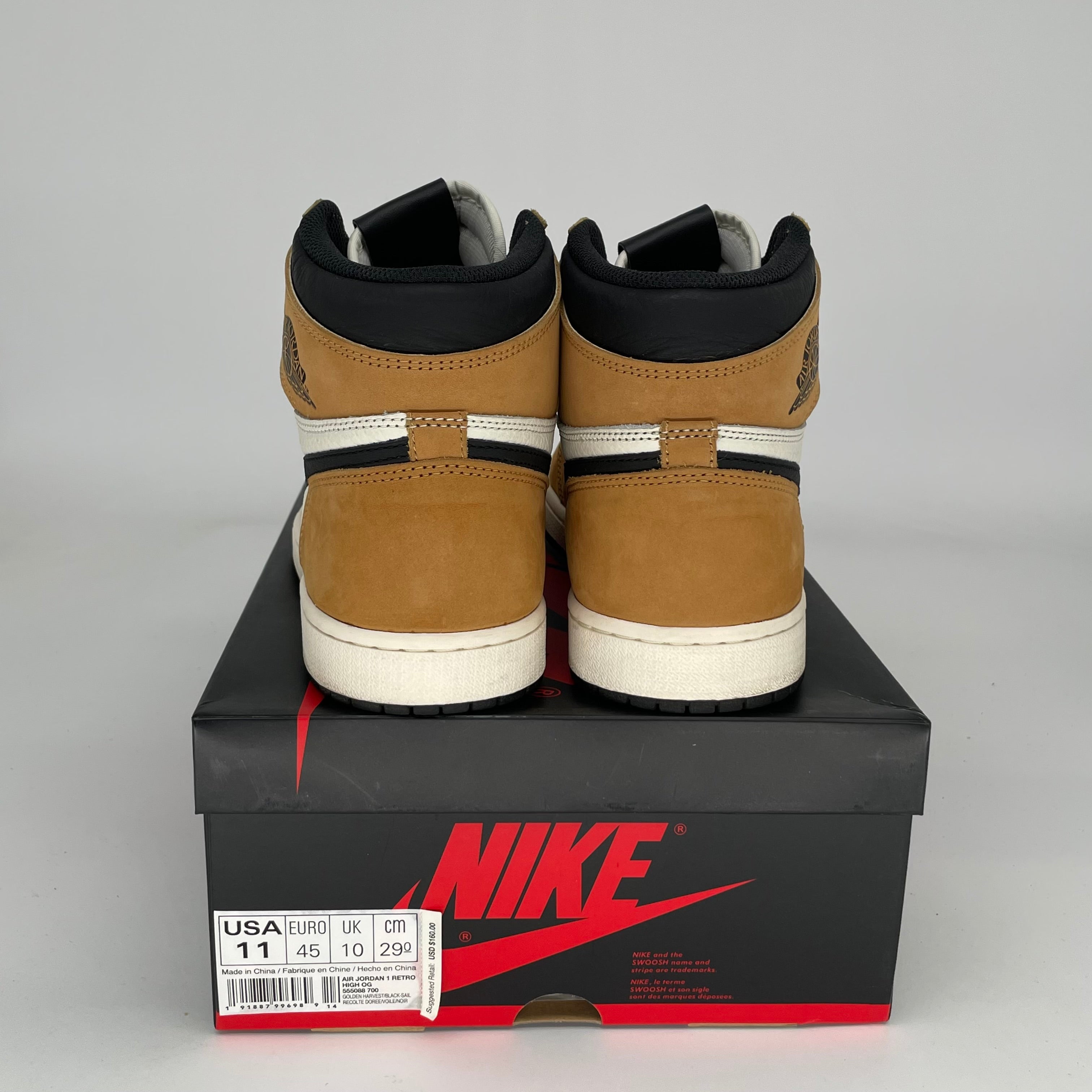 AIR JORDAN 1 ROOKIE OF THE YEAR SIZE 11 555088-700