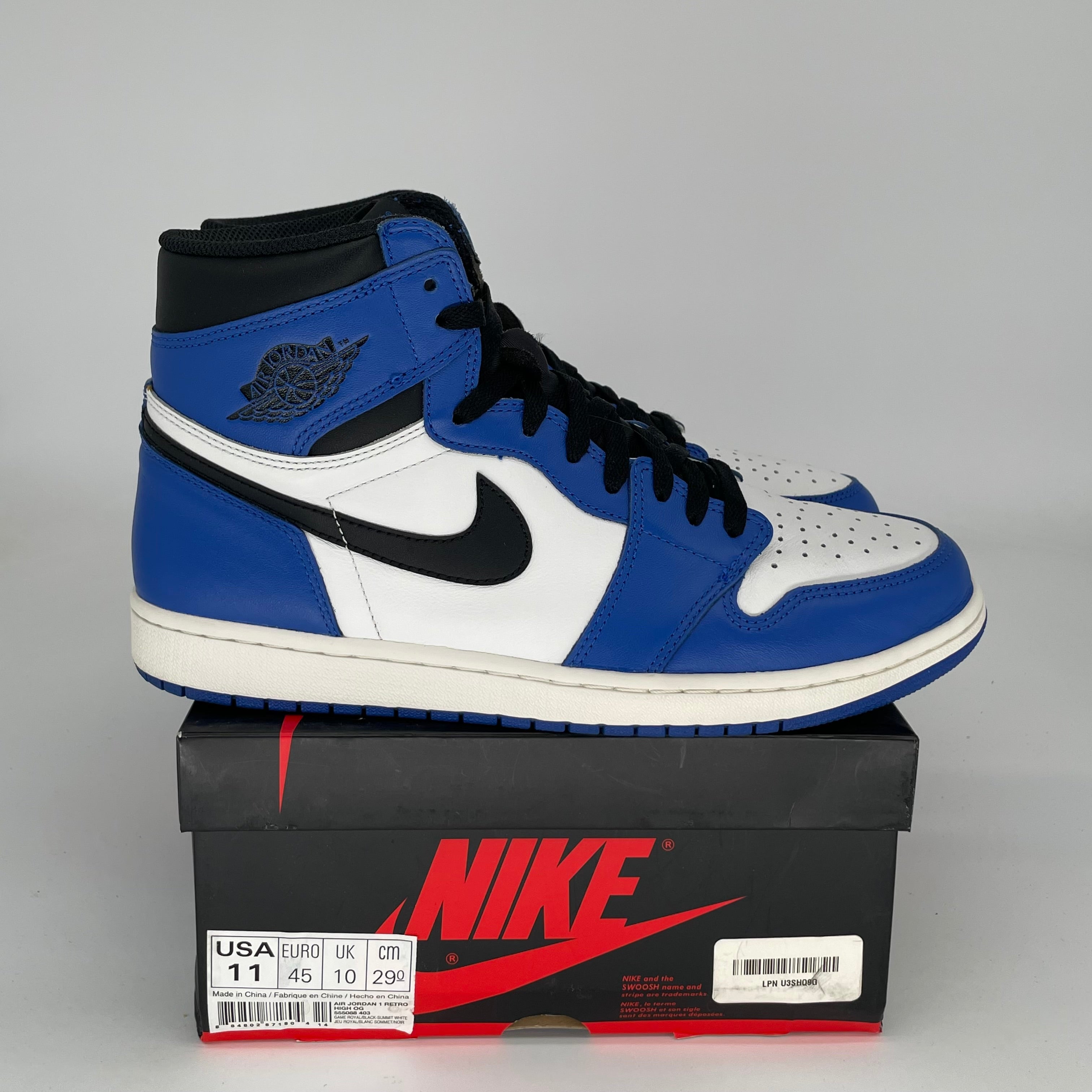 AIR JORDAN 1 GAME ROYAL SIZE 11 555088-403