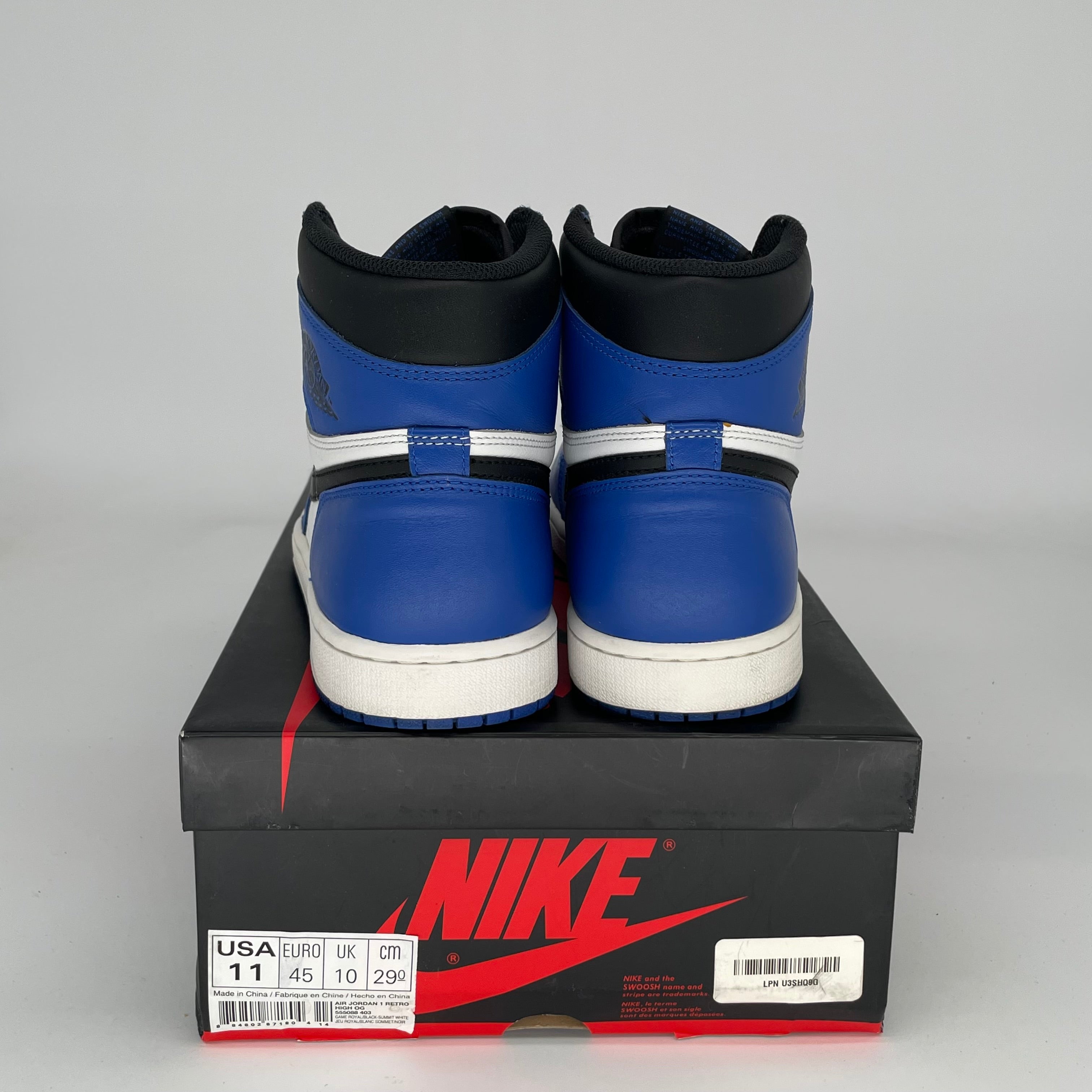 AIR JORDAN 1 GAME ROYAL SIZE 11 555088-403