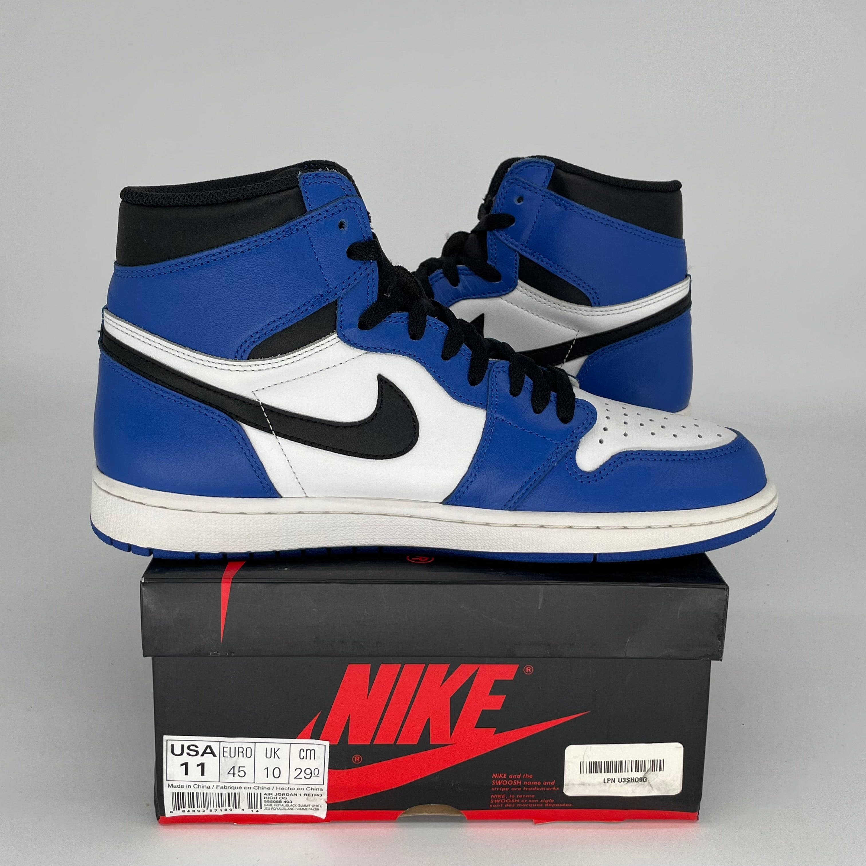 AIR JORDAN 1 GAME ROYAL SIZE 11 555088-403