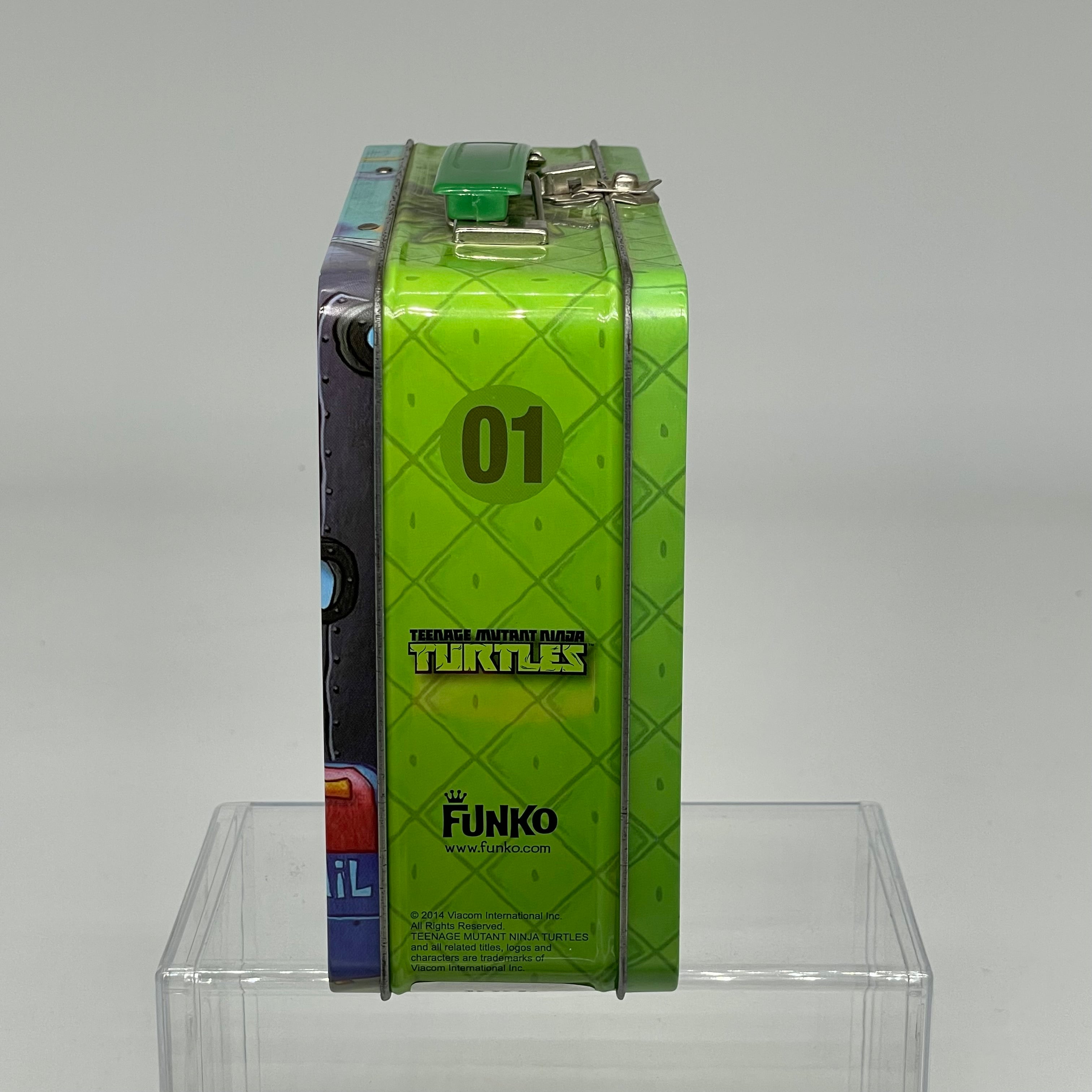 FUNKO POP SPONGEBOB LEONARDO AND PLANKTON SHREDDER TMNT LUNCHBOX LE 1000 SDCC