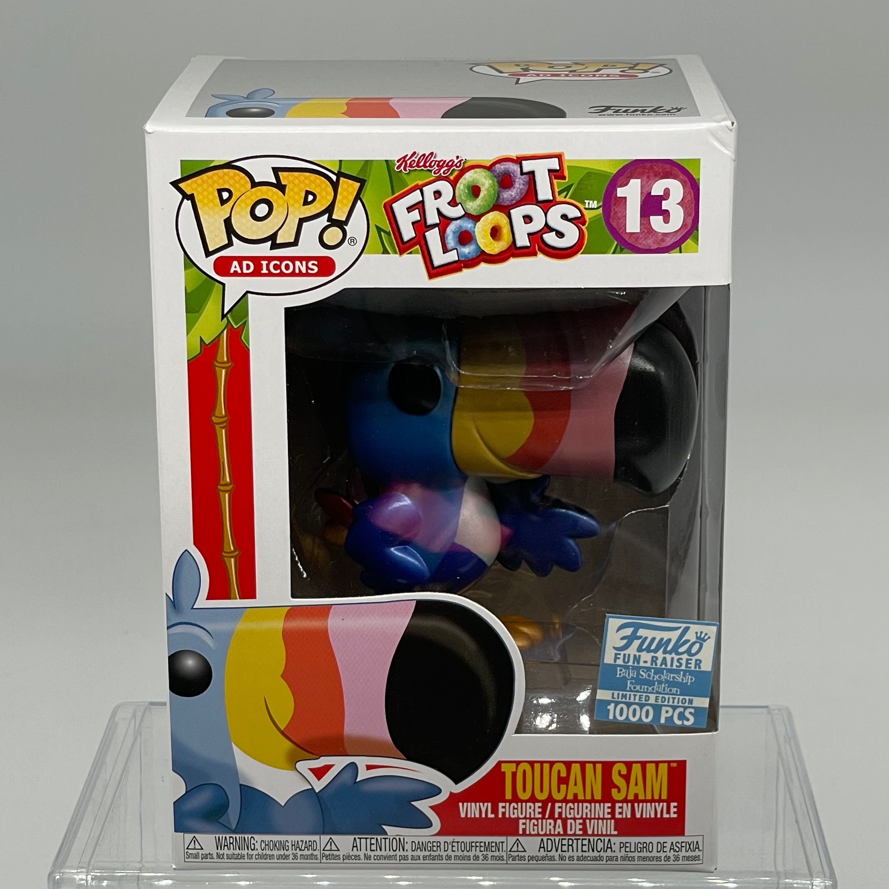 FUNKO POP METALLIC TOUCAN SAM #13 LE 1000 FUNKO EXCLUSIVE JJL190731