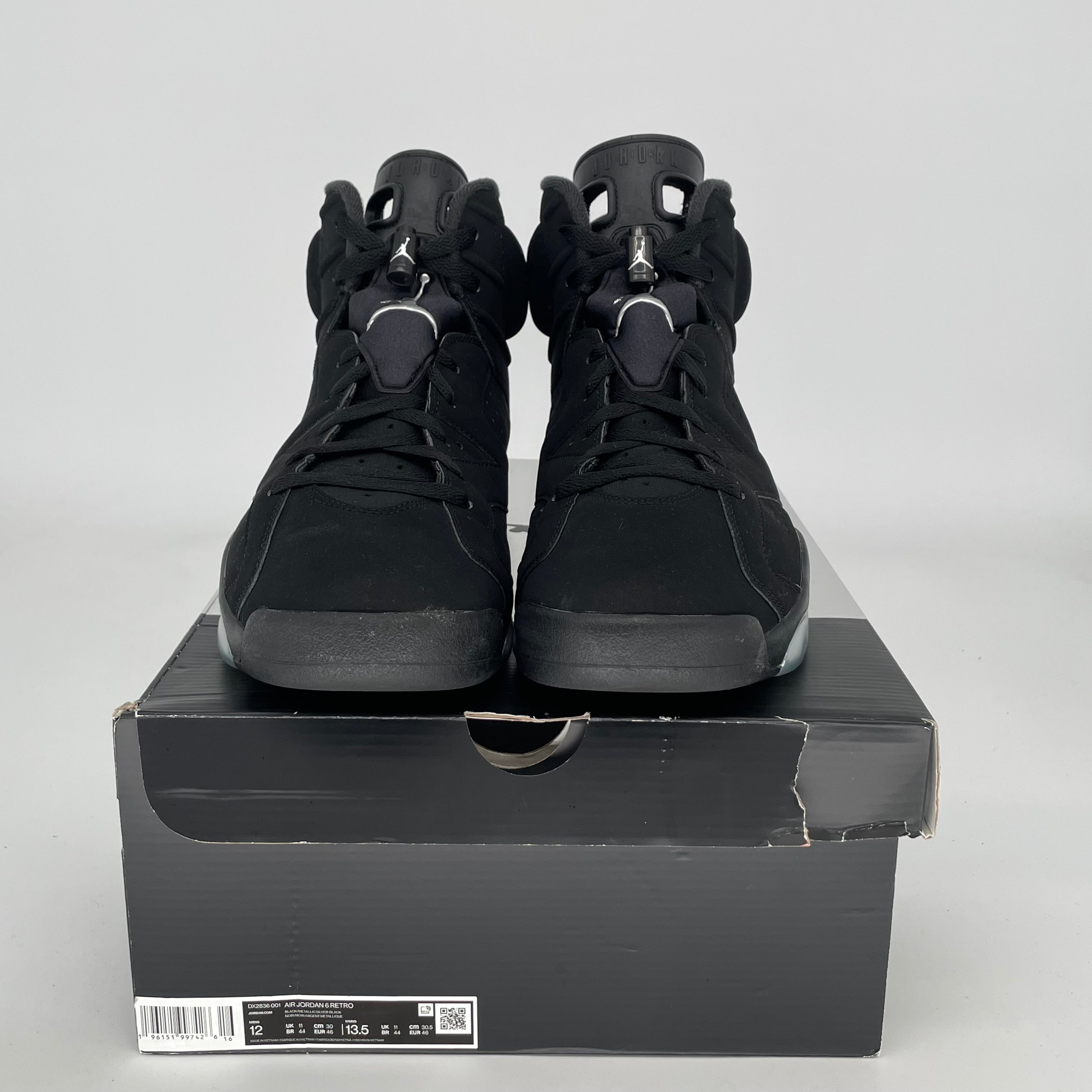 AIR JORDAN 6 CHROME SIZE 12 DX2836-001