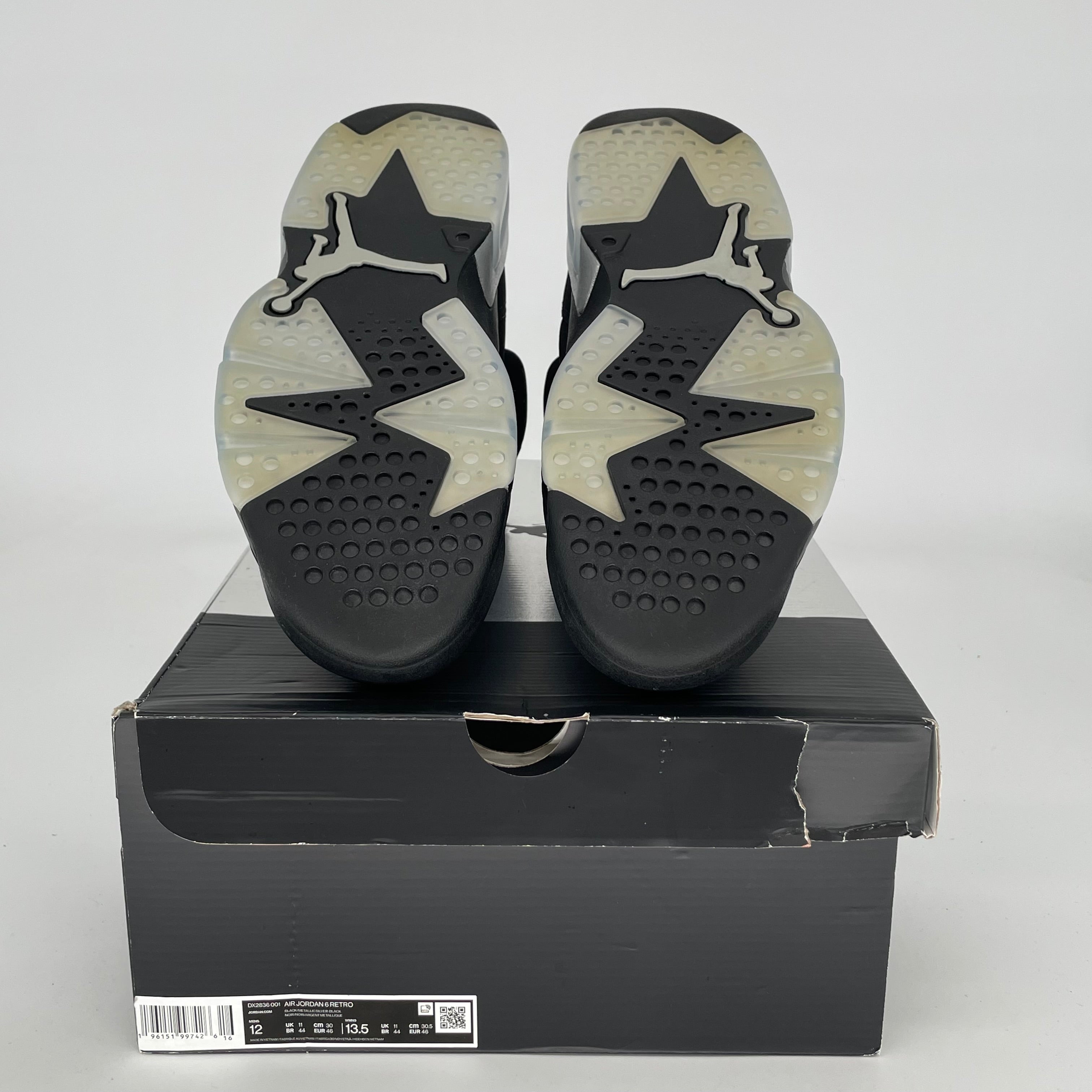 AIR JORDAN 6 CHROME SIZE 12 DX2836-001