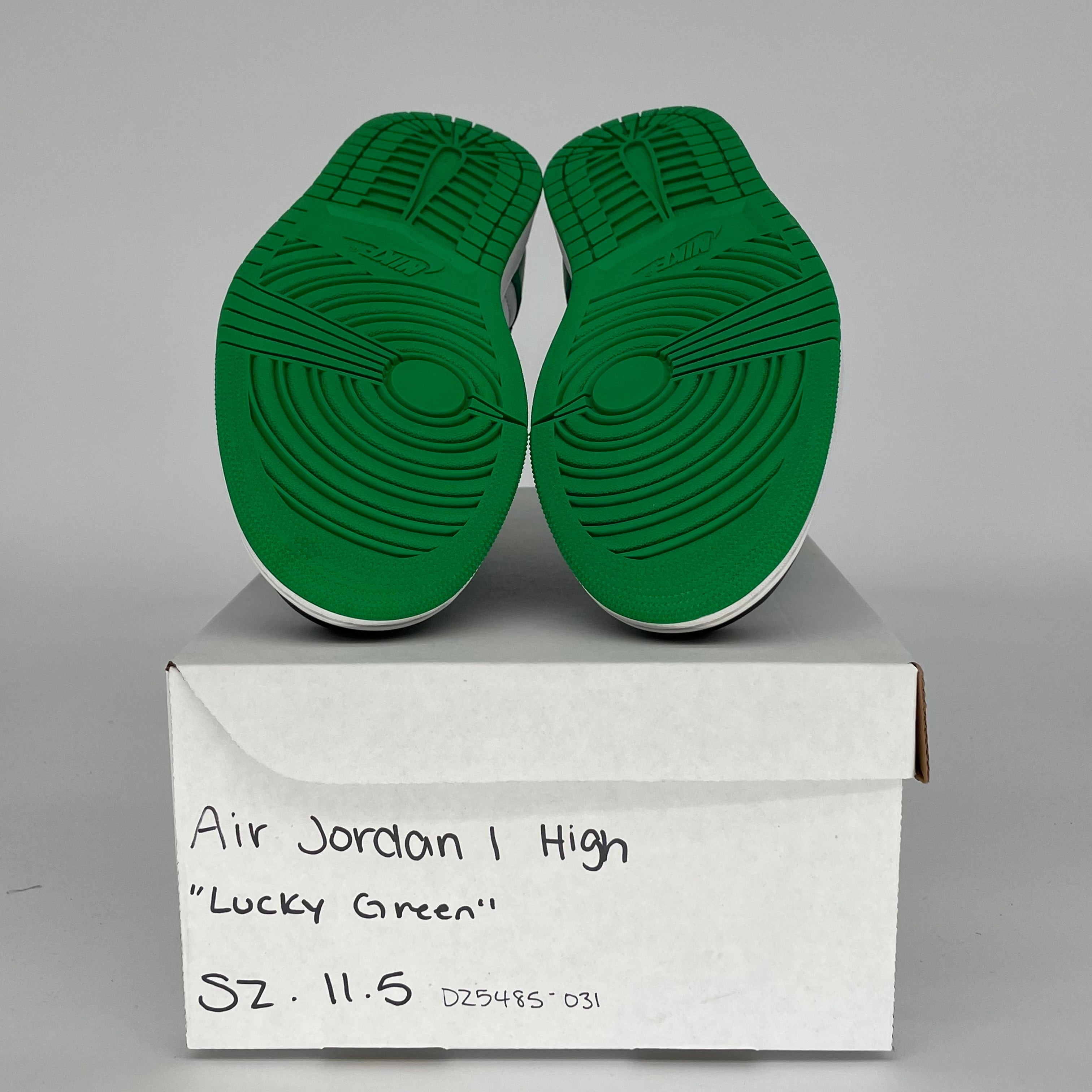 AIR JORDAN 1 LUCKY GREEN SIZE 11.5/13W DZ5485-031