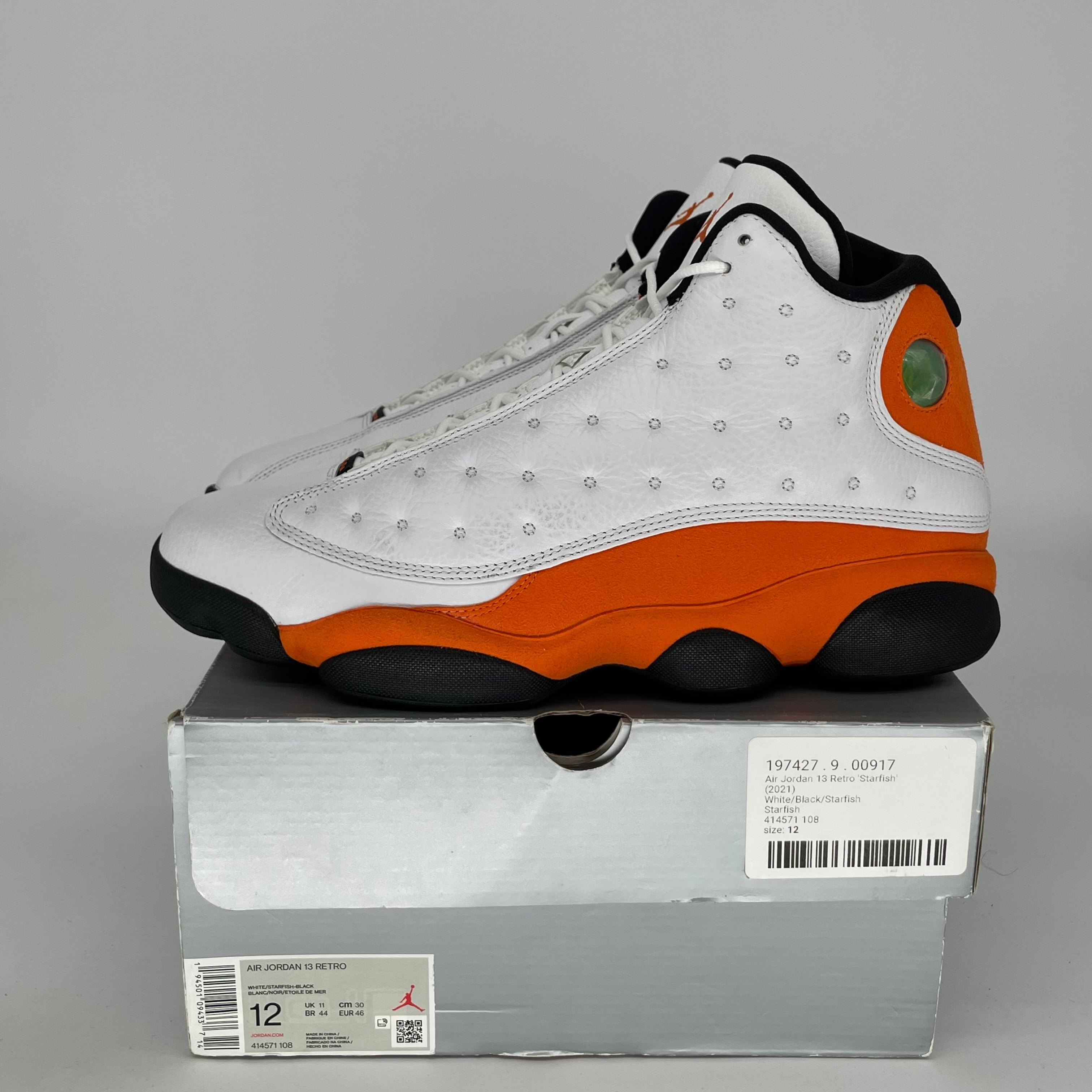 AIR JORDAN 13 STARFISH SIZE 12 414571-108