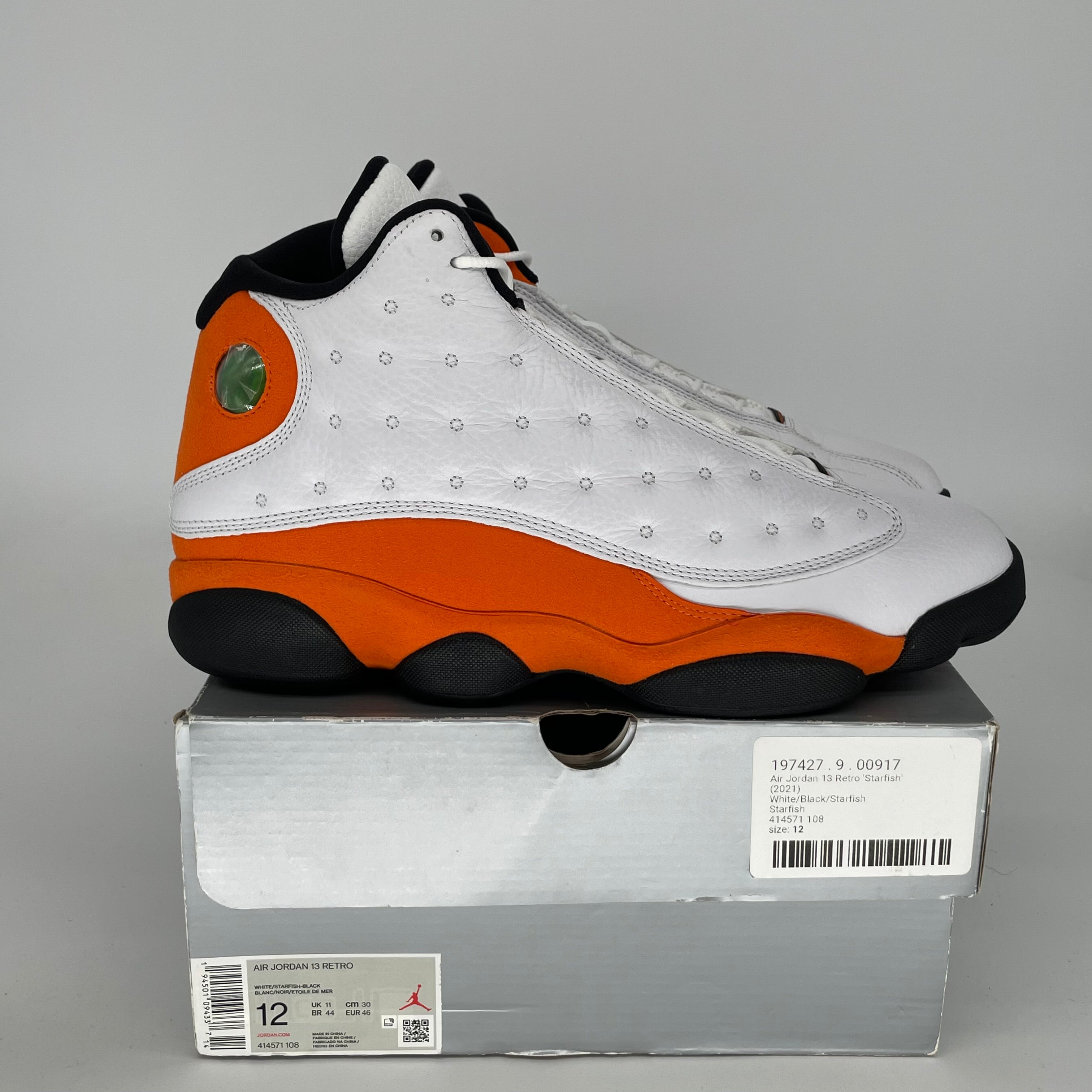 AIR JORDAN 13 STARFISH SIZE 12 414571-108