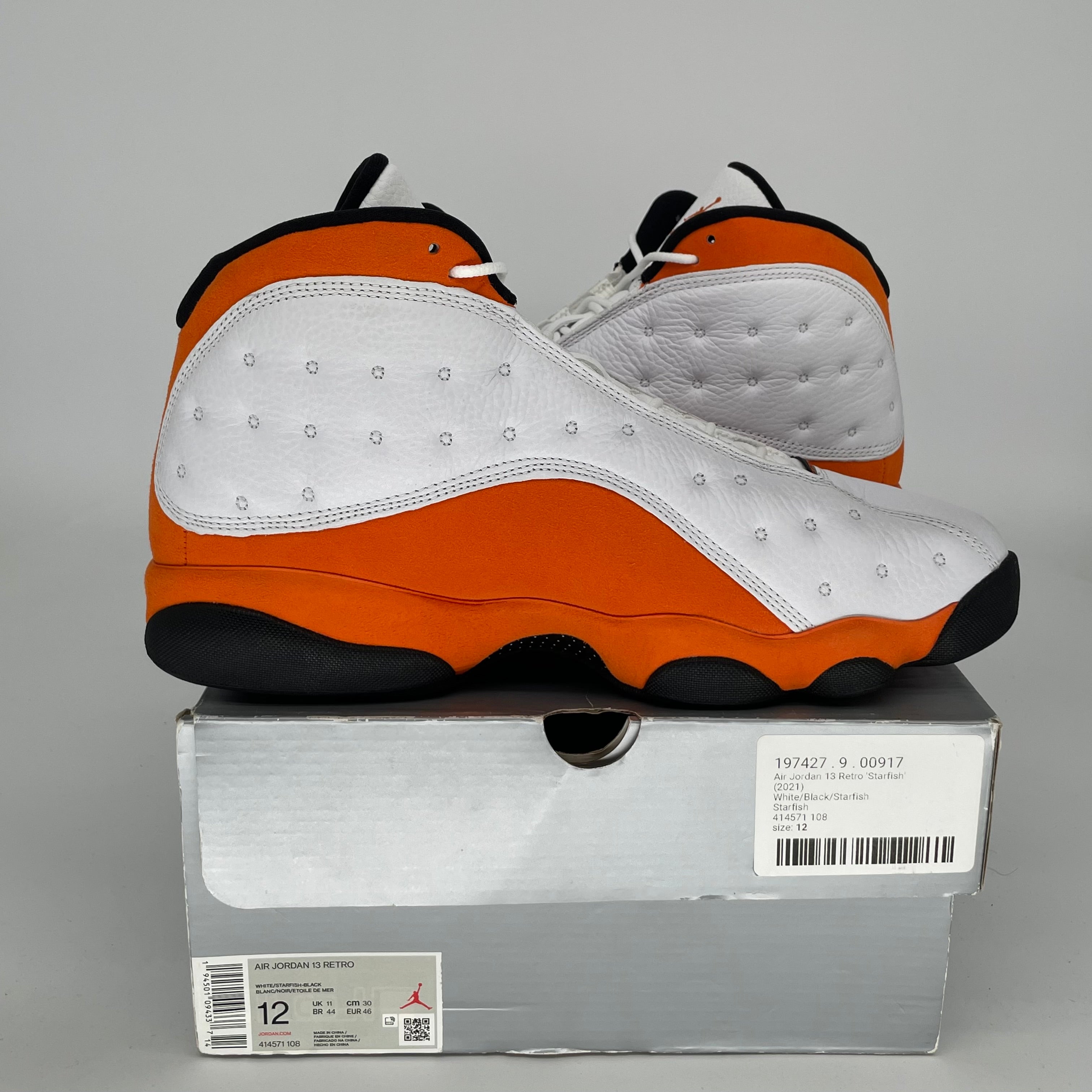 AIR JORDAN 13 STARFISH SIZE 12 414571-108