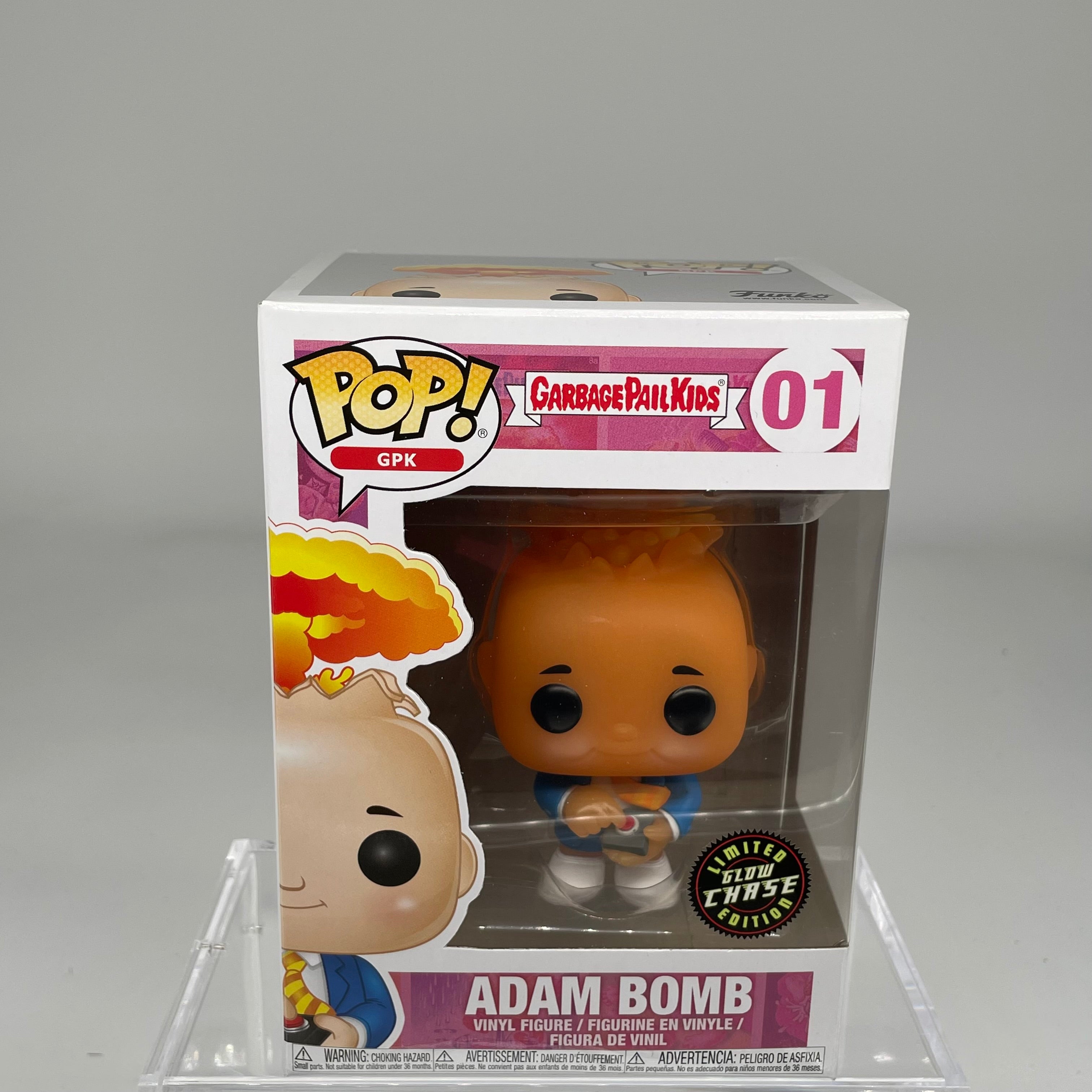 FUNKO POP ADAM BOMB GLOW IN THE DARK CHASE 01 GPK