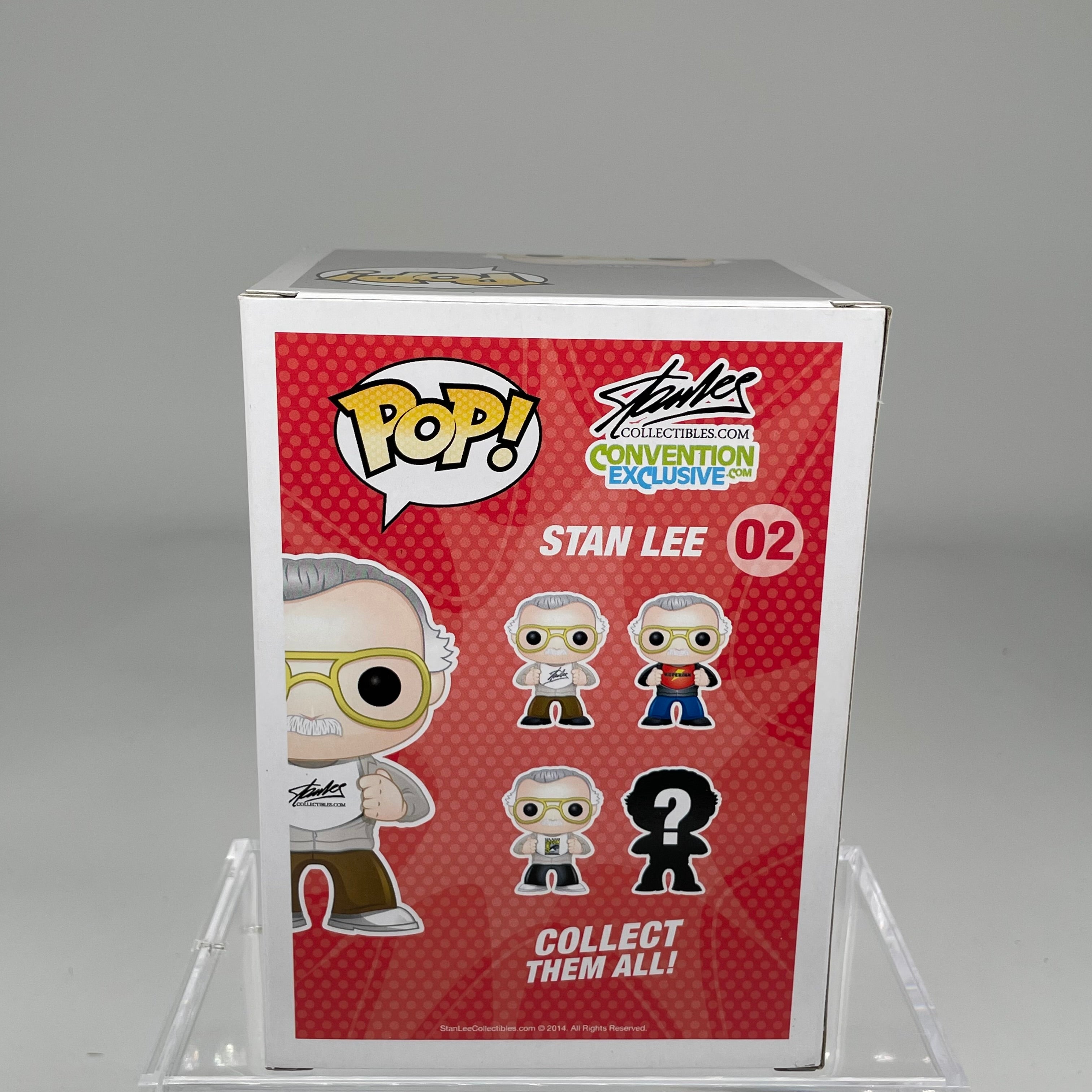 FUNKO POP STAN LEE 02 SIGNATURE SHIRT JJL140711
