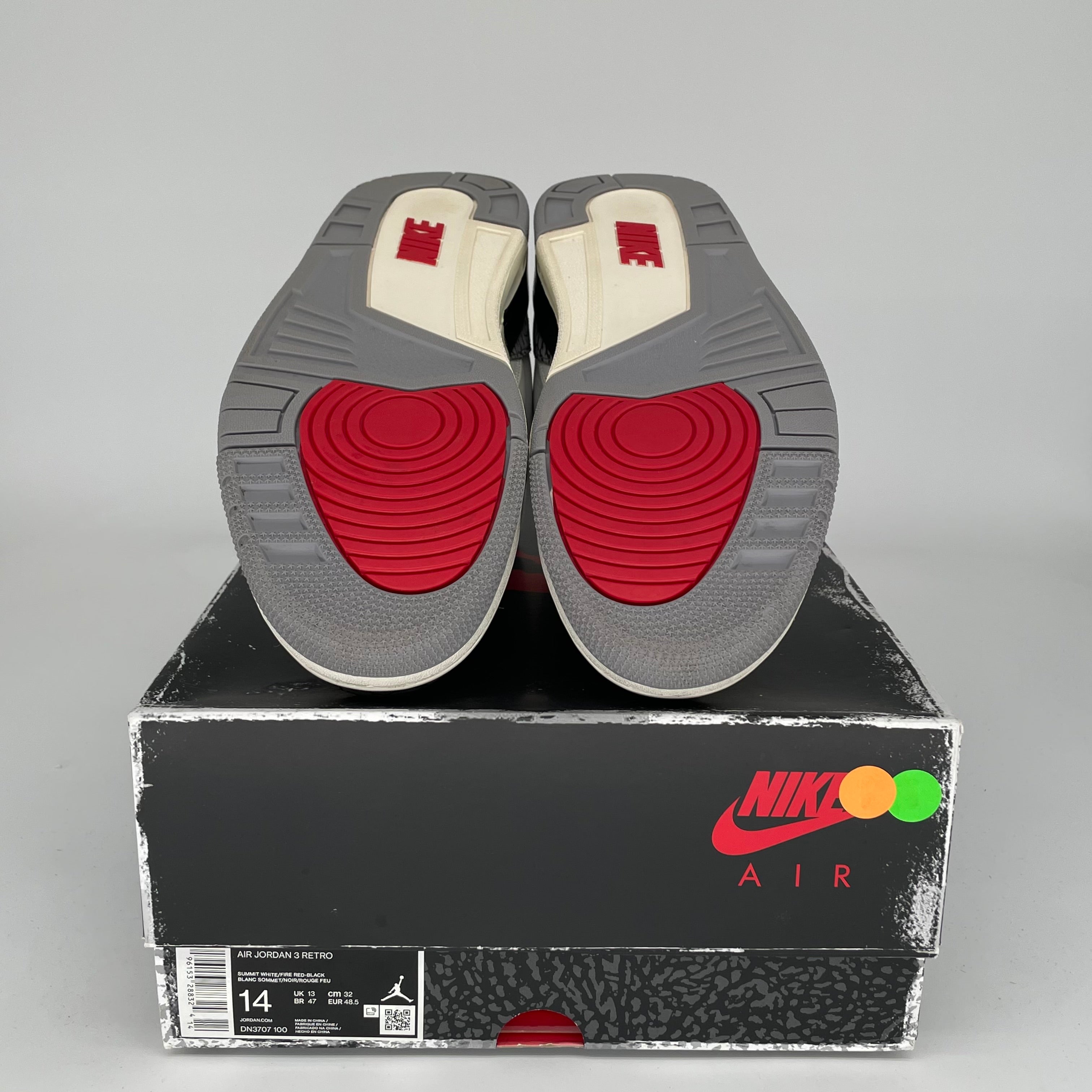 AIR JORDAN 3 WHITE CEMENT REIMAGINED SIZE 14 DN3707-100