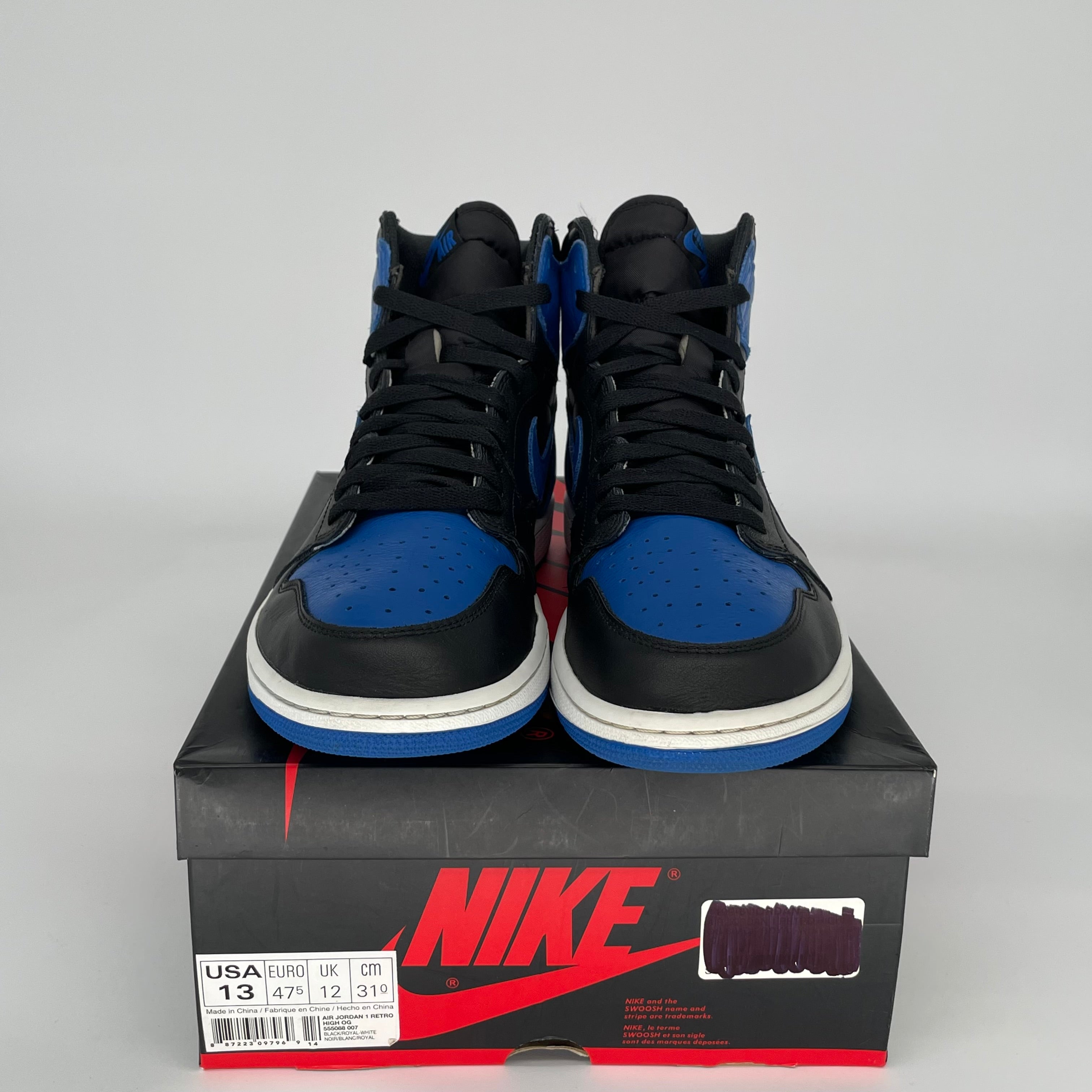 AIR JORDAN 1 ROYAL SIZE 13 555088-007