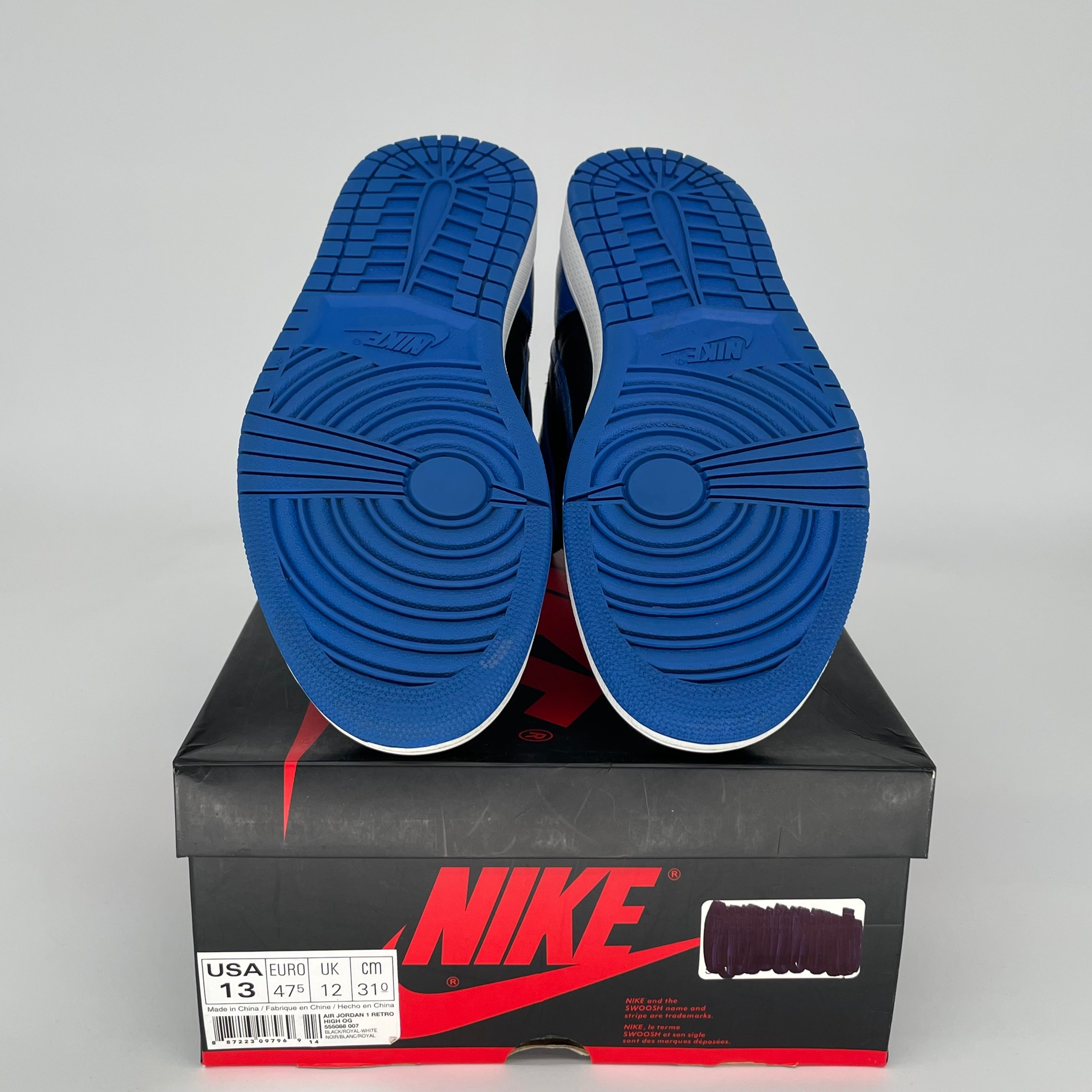 AIR JORDAN 1 ROYAL SIZE 13 555088-007