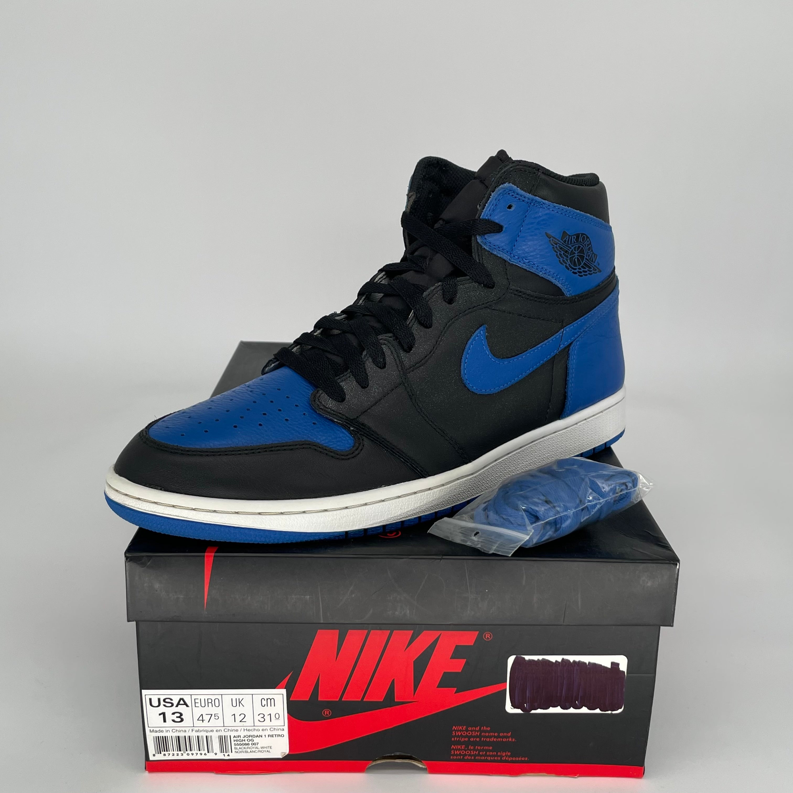 AIR JORDAN 1 ROYAL SIZE 13 555088-007