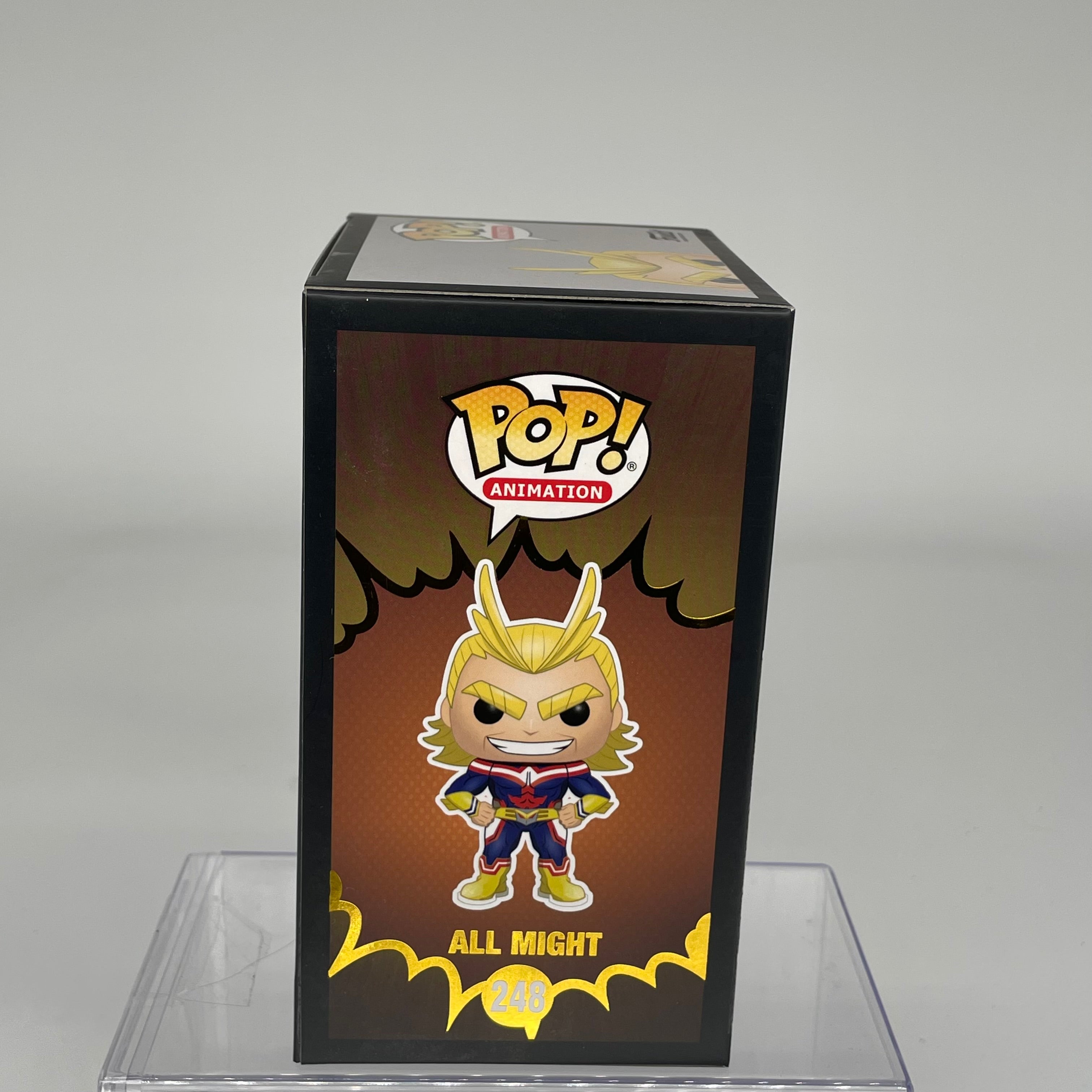 FUNKO POP ALL MIGHT 248 25 YEARS OF FUN CHROME