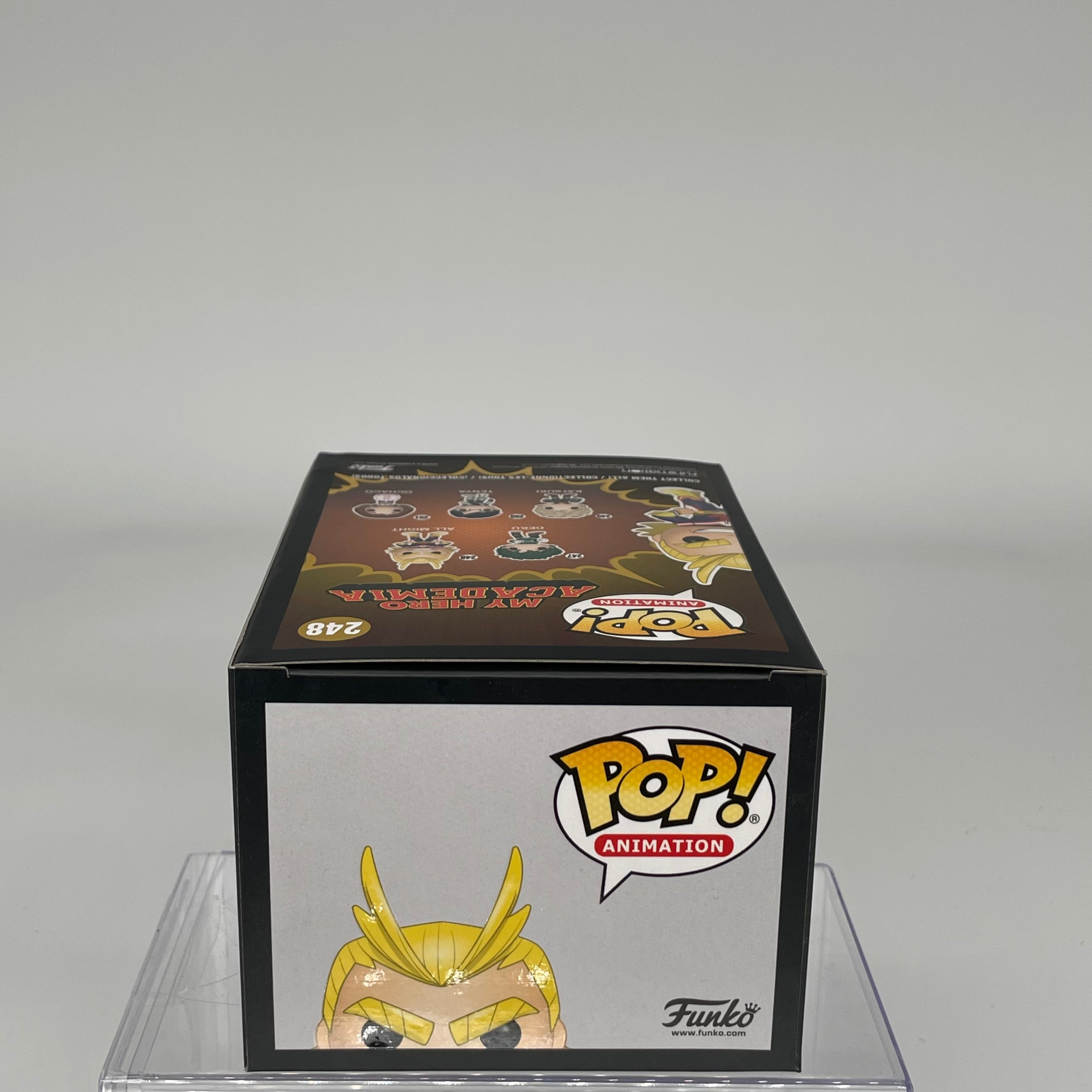 FUNKO POP ALL MIGHT 248 25 YEARS OF FUN CHROME