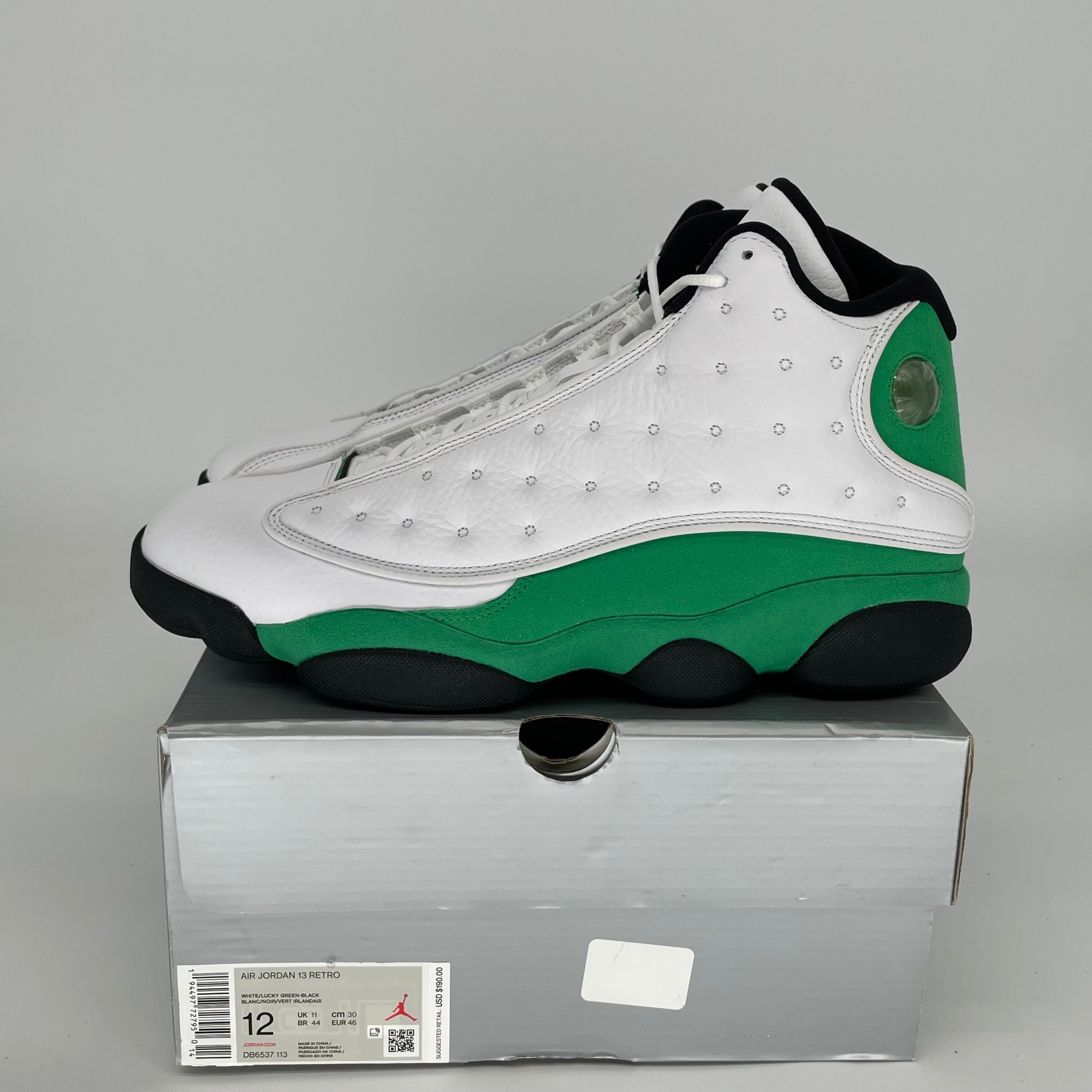 AIR JORDAN 13 LUCKY GREEN SIZE DB6537-113