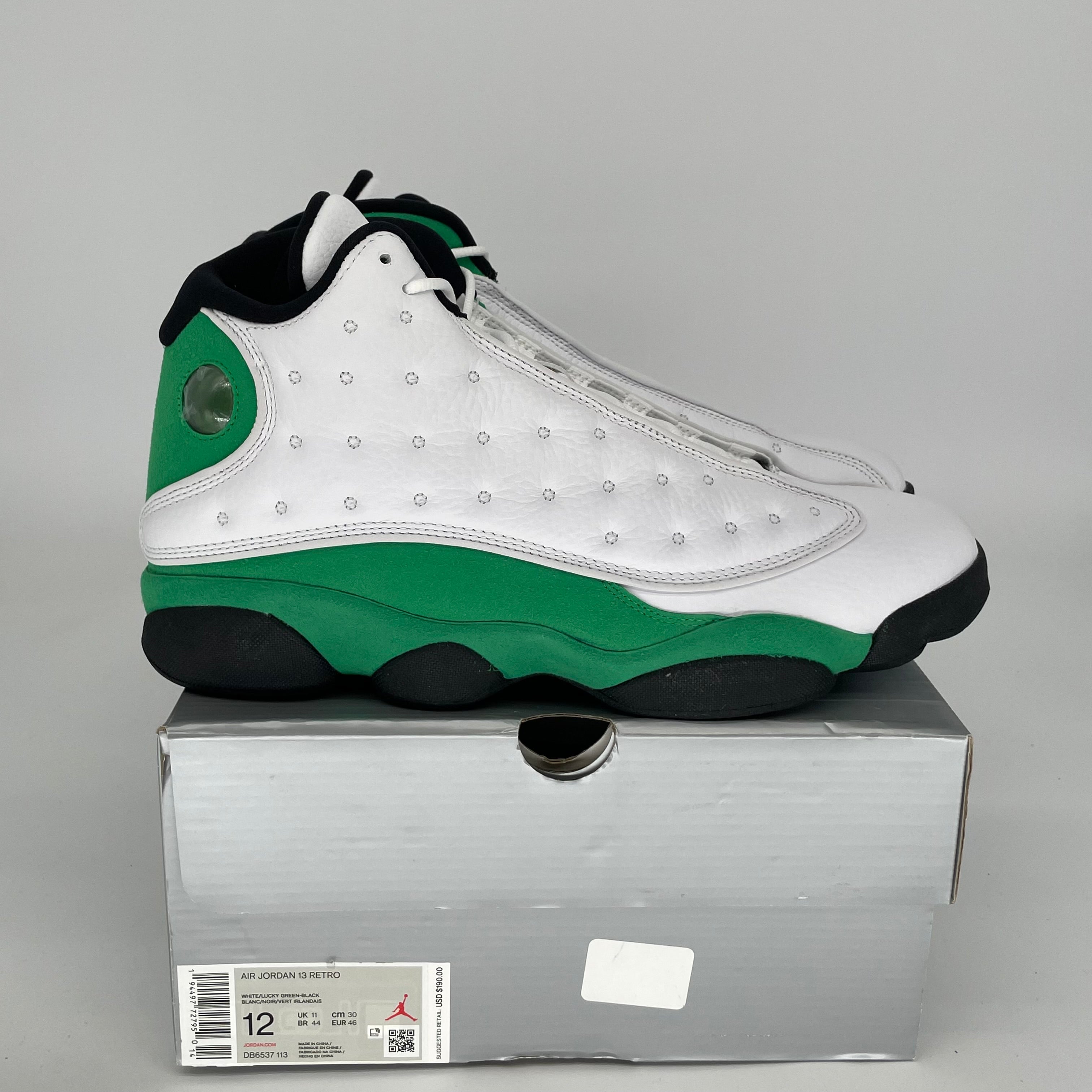 AIR JORDAN 13 LUCKY GREEN SIZE DB6537-113