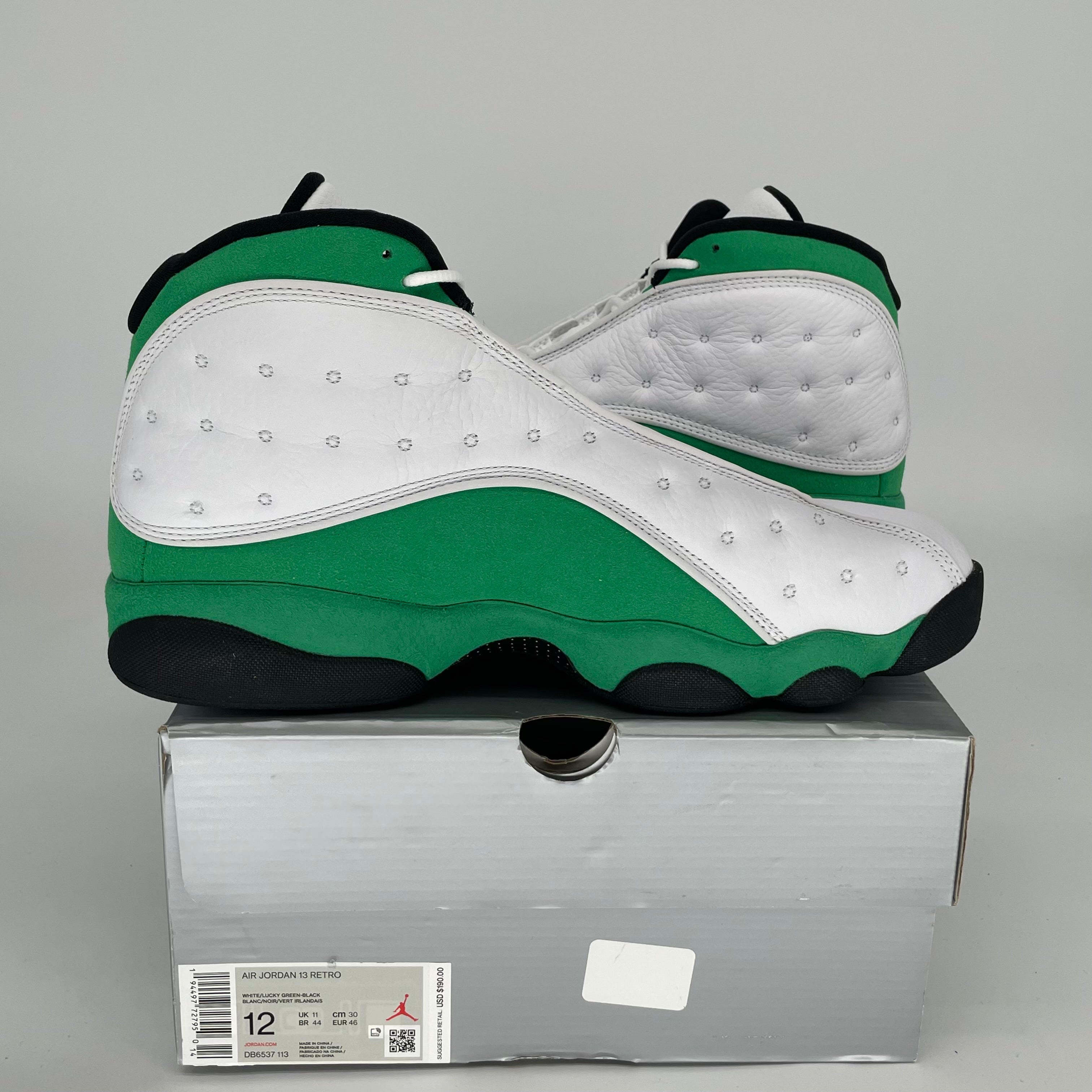 AIR JORDAN 13 LUCKY GREEN SIZE DB6537-113