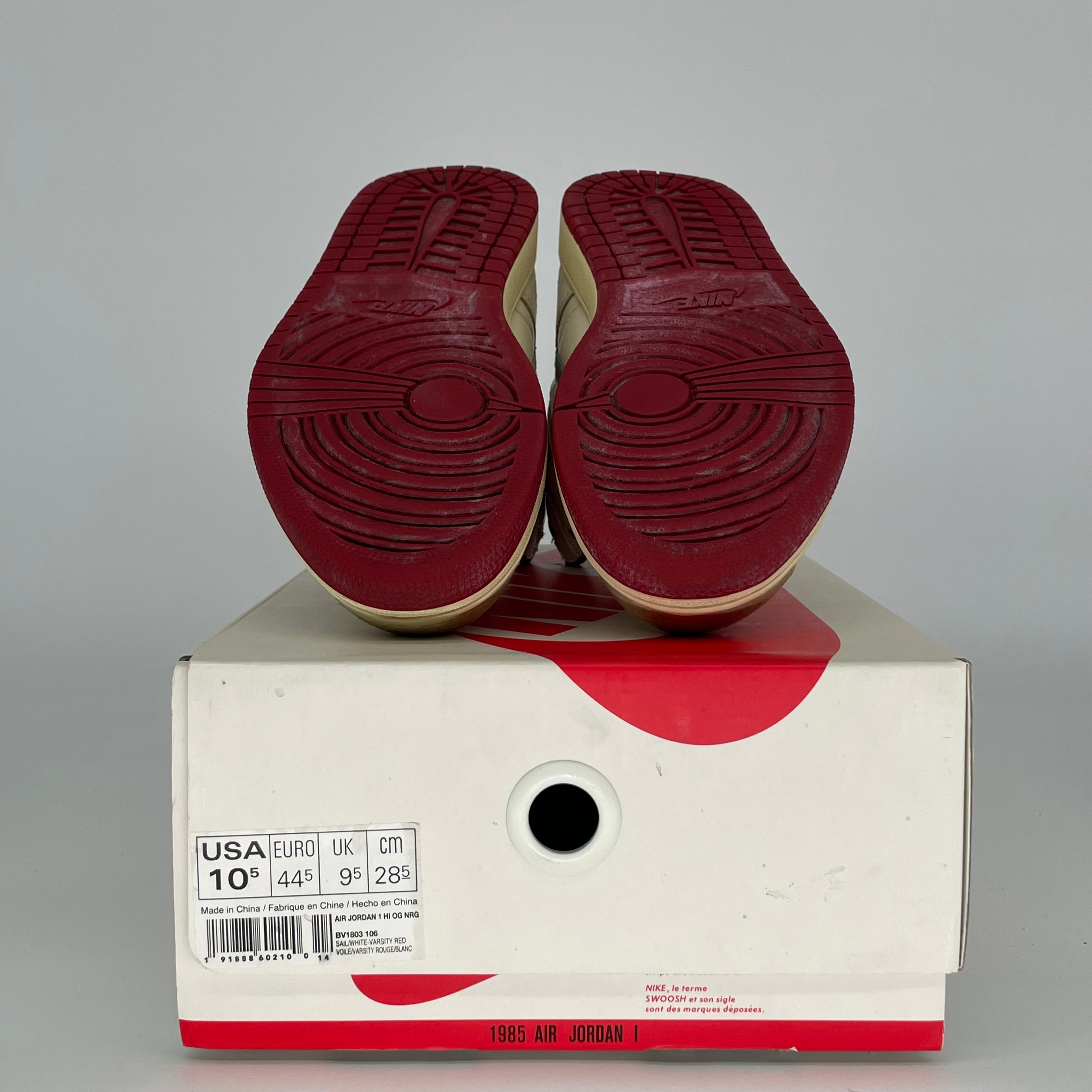 AIR JORDAN 1 NIGEL SYLVESTER SIZE 10.5 BV1803-106