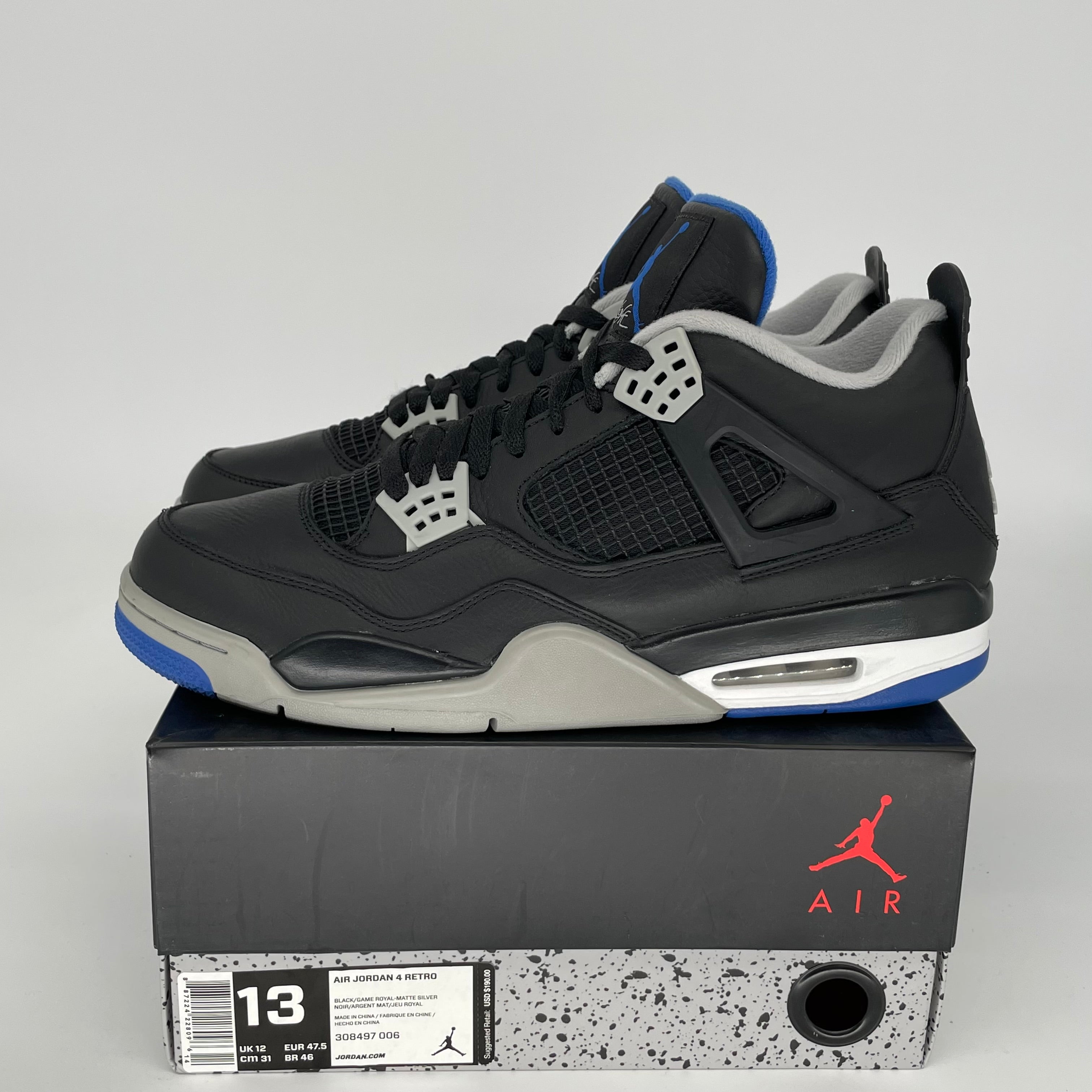 AIR JORDAN 4 ALTERNATE MOTORSPORTS SIZE 13 308497-006