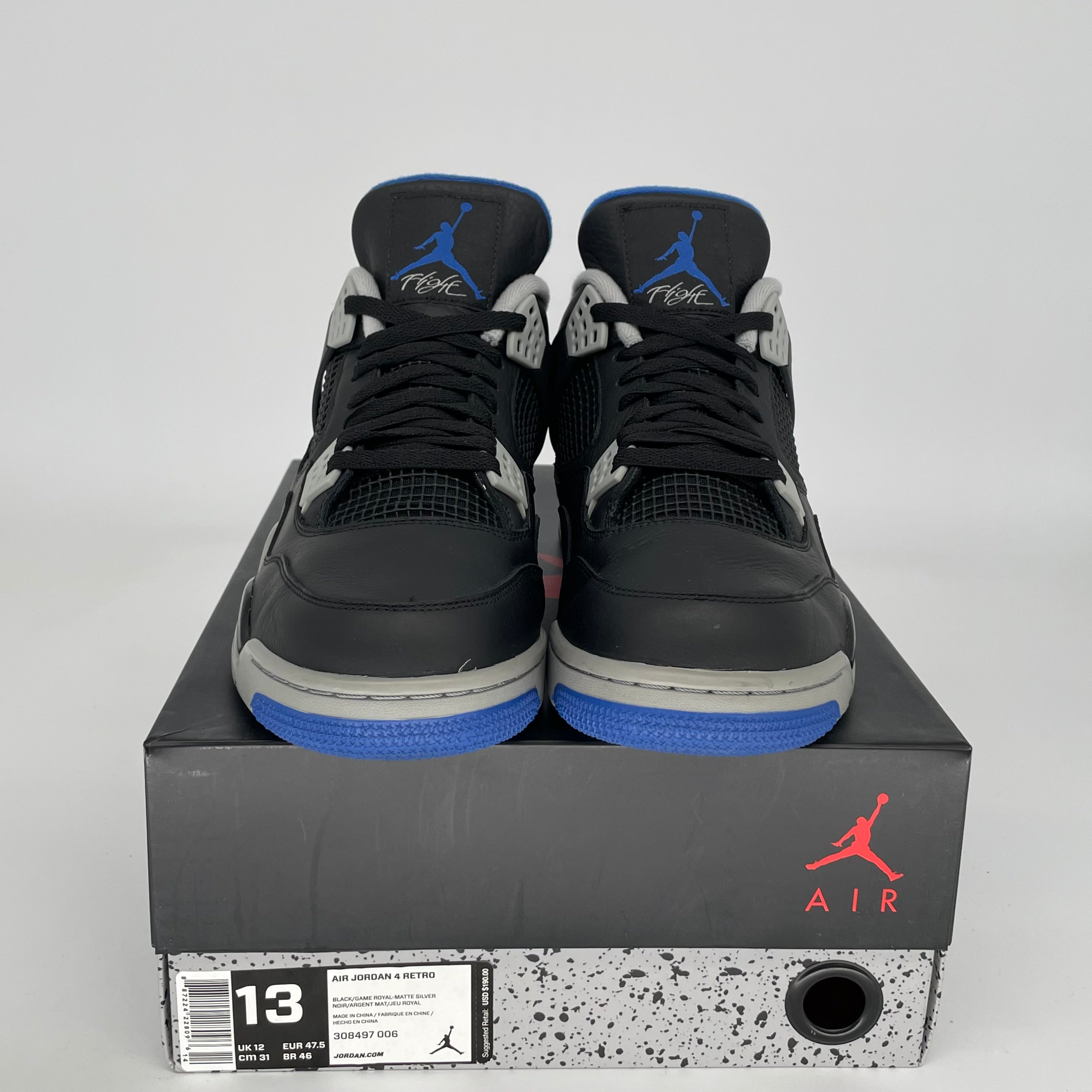 AIR JORDAN 4 ALTERNATE MOTORSPORTS SIZE 13 308497-006