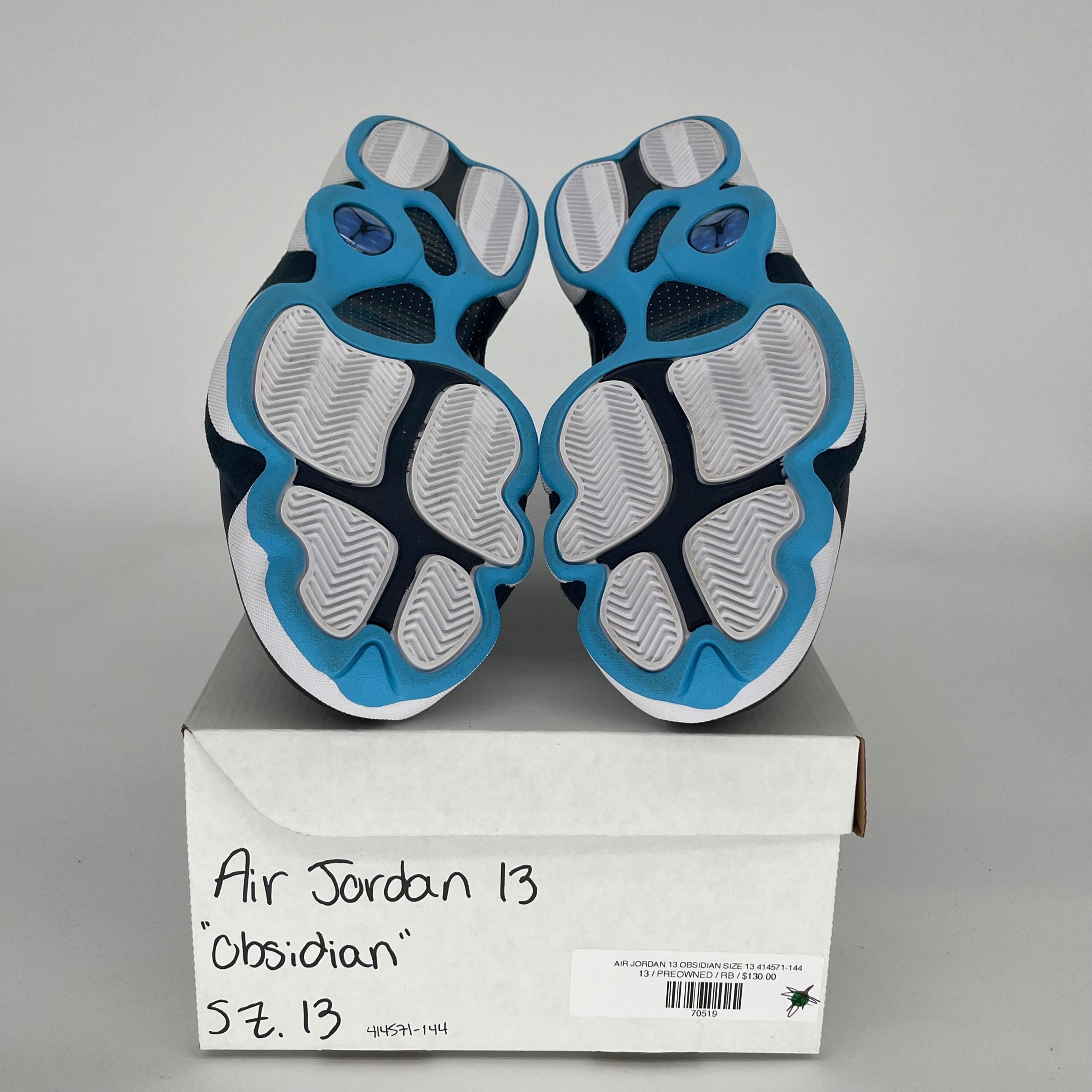 AIR JORDAN 13 OBSIDIAN SIZE 13 414571-144