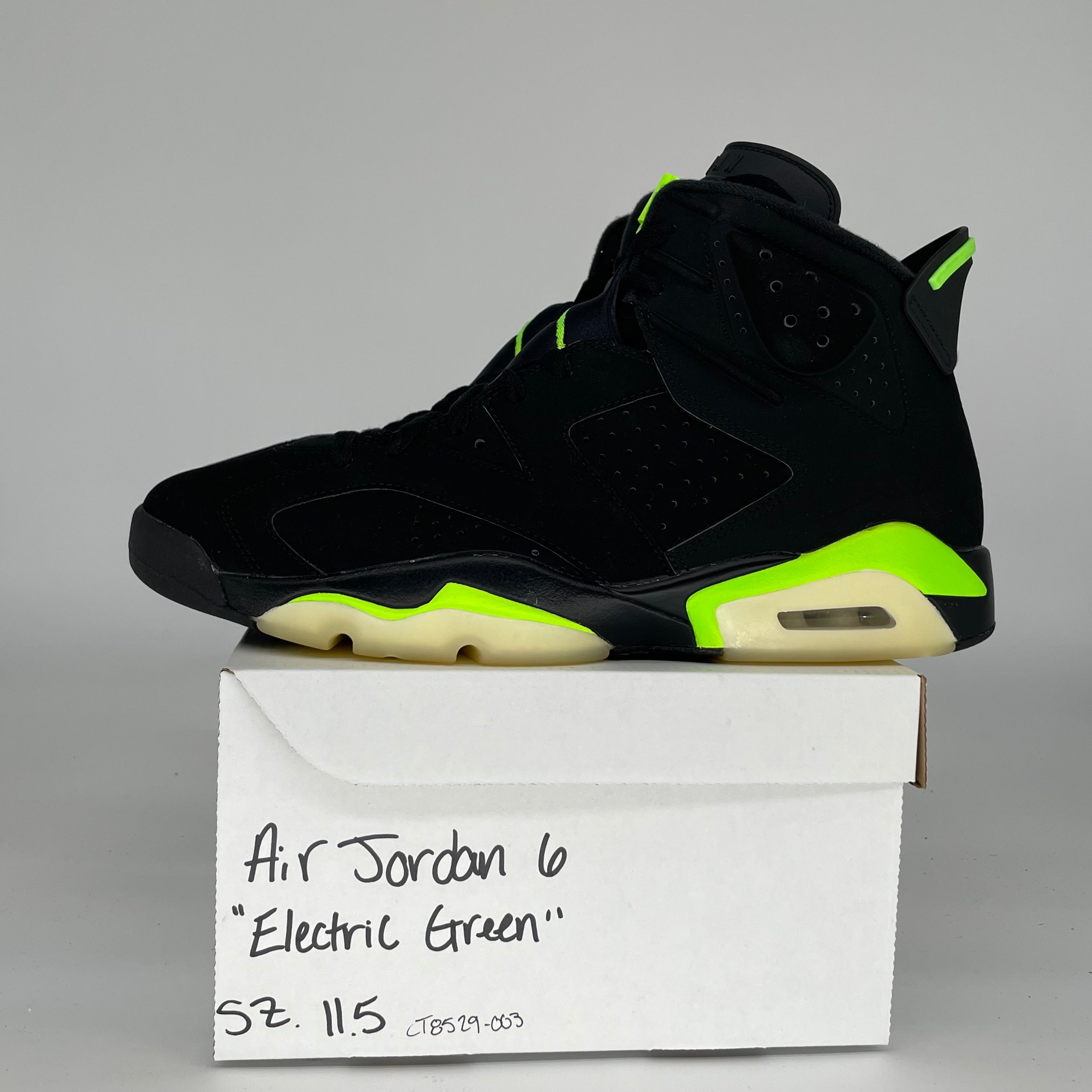 AIR JORDAN 6 ELECTRIC GREEN SIZE 11.5 CT8529-003