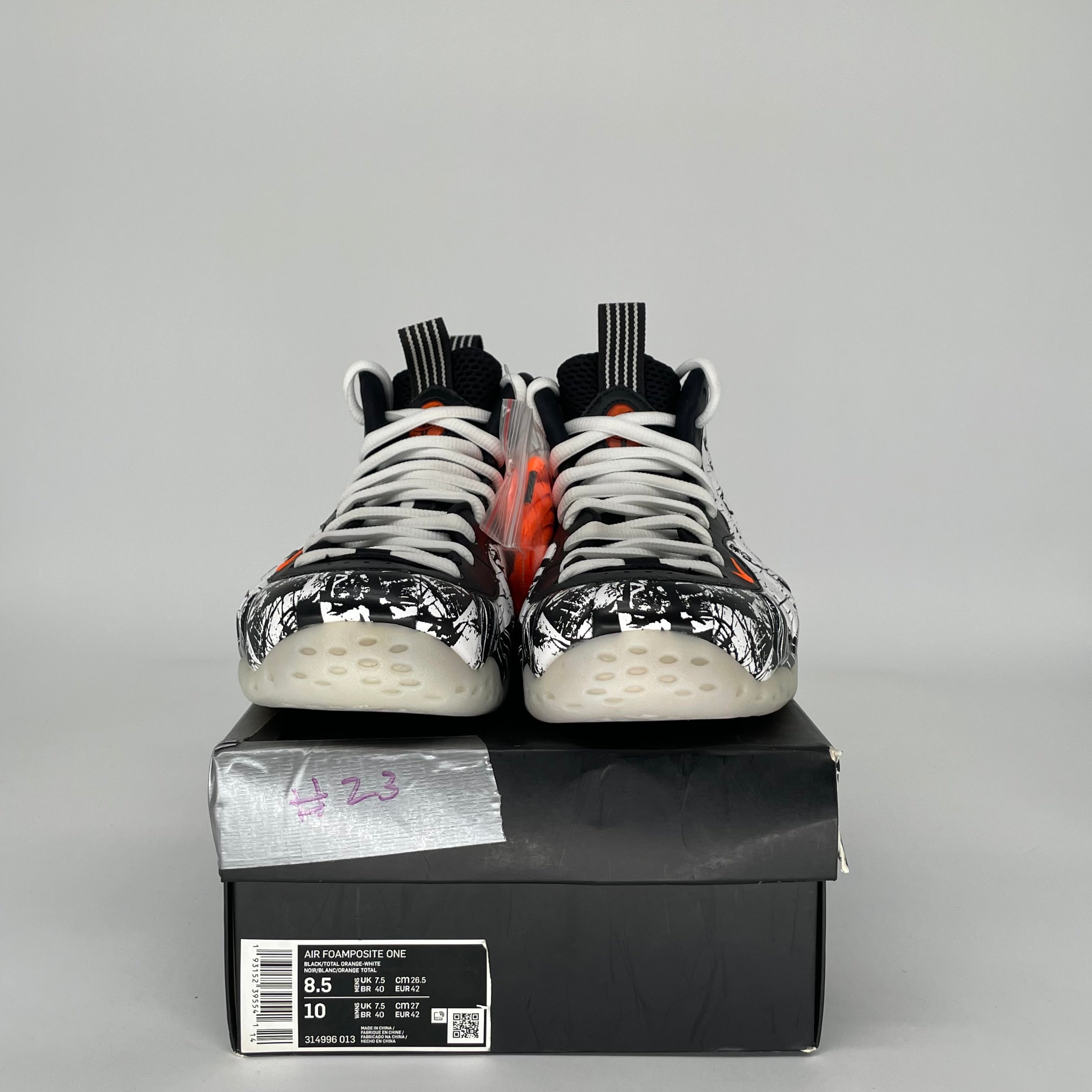 NIKE AIR FOAMPOSITE ONE SHATTERED BACKBOARD SIZE 8.5 314996-013